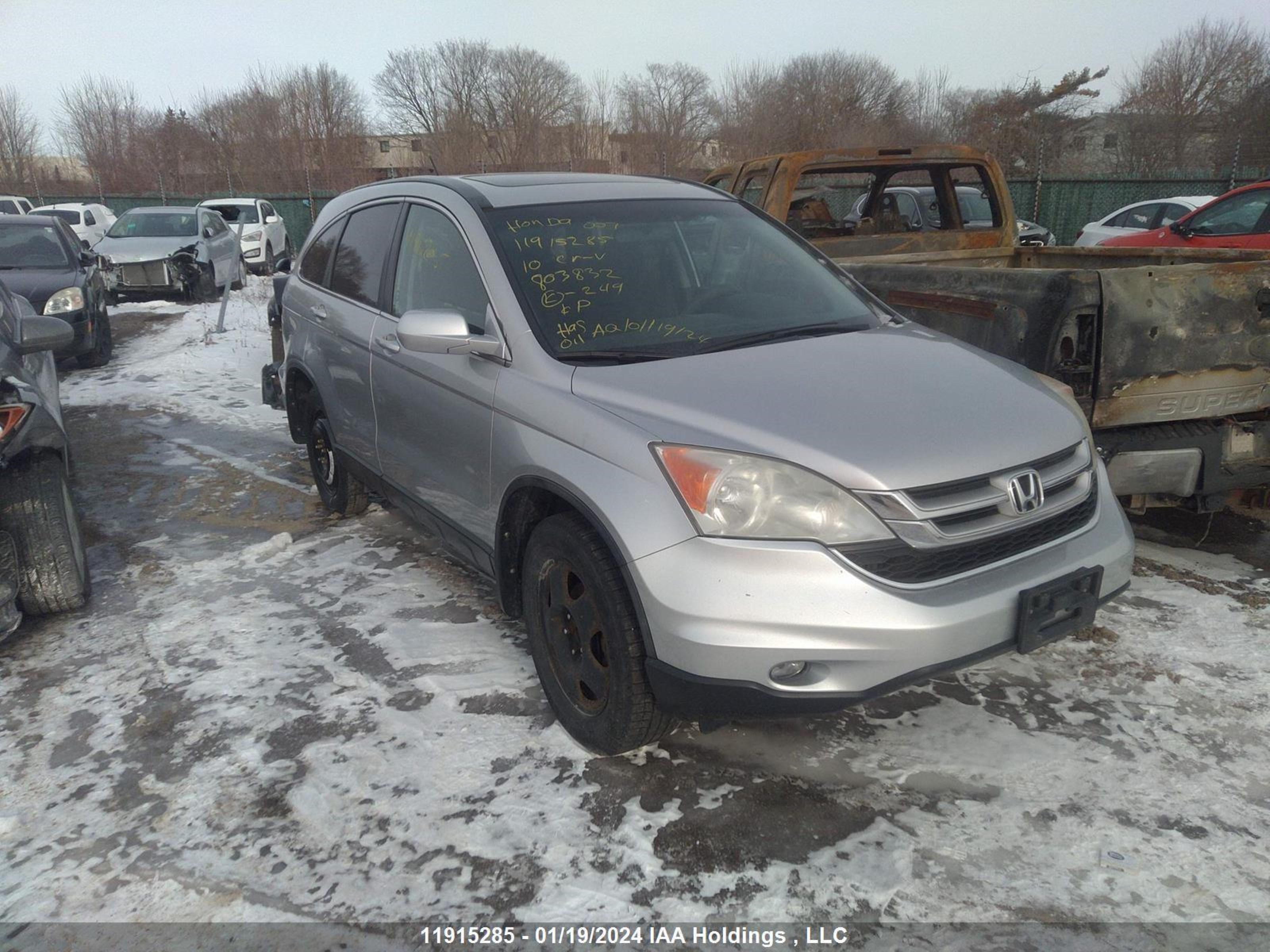 HONDA CR-V 2010 5j6re3h59al803832