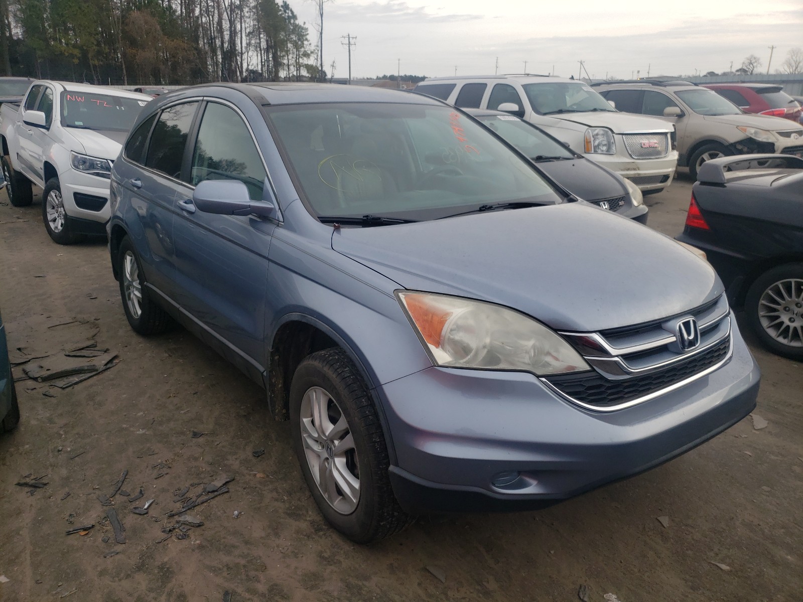 HONDA CRV 2011 5j6re3h71bl049909