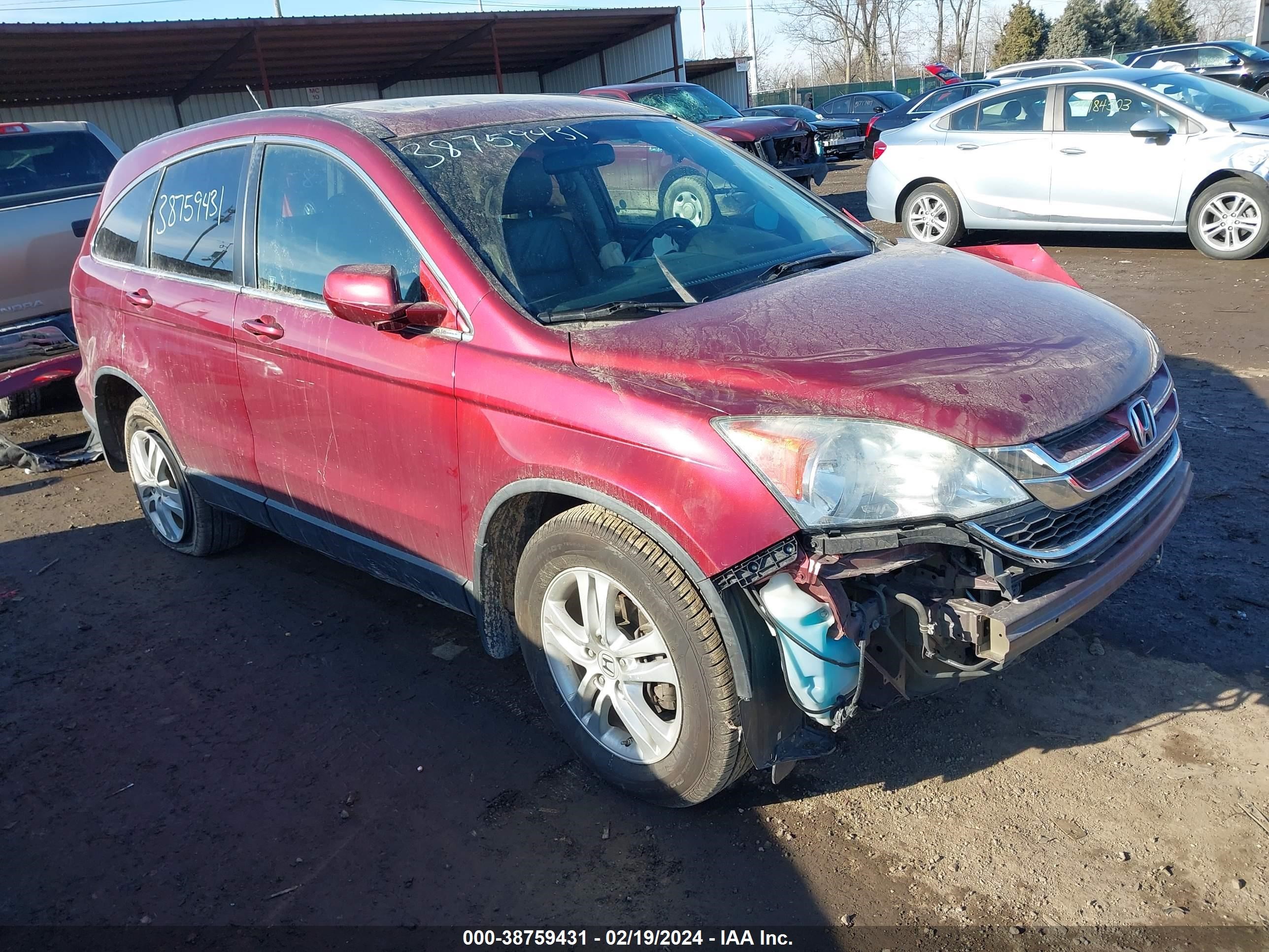 HONDA CR-V 2011 5j6re3h75bl019814