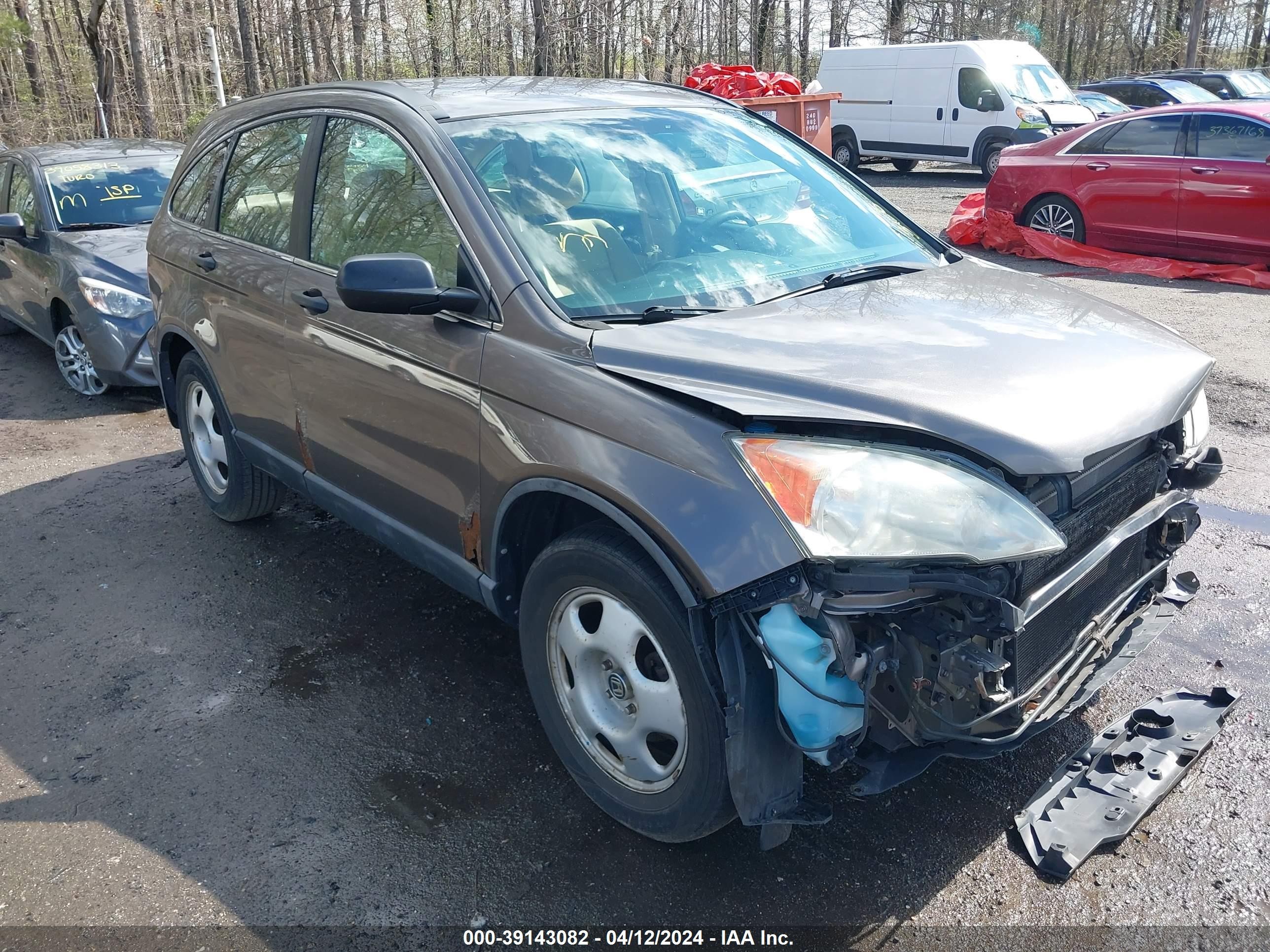 HONDA CR-V 2009 5j6re48309l063829