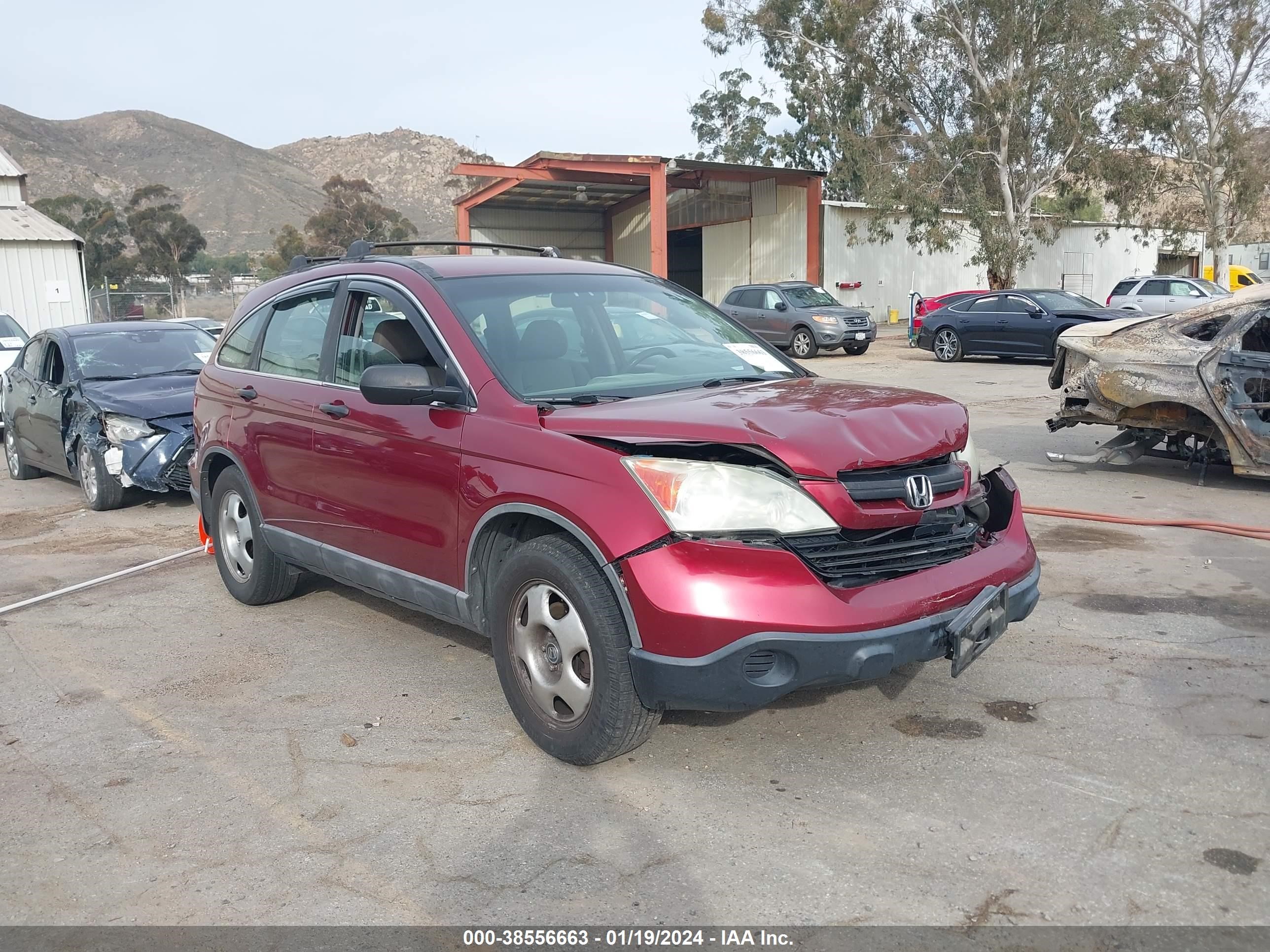 HONDA CR-V 2009 5j6re48359l069321