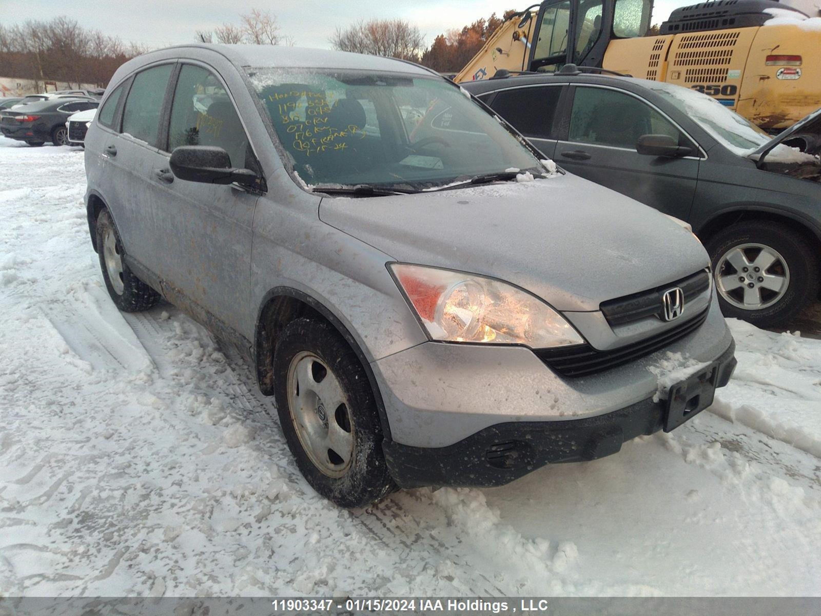 HONDA CR-V 2007 5j6re48367l815045