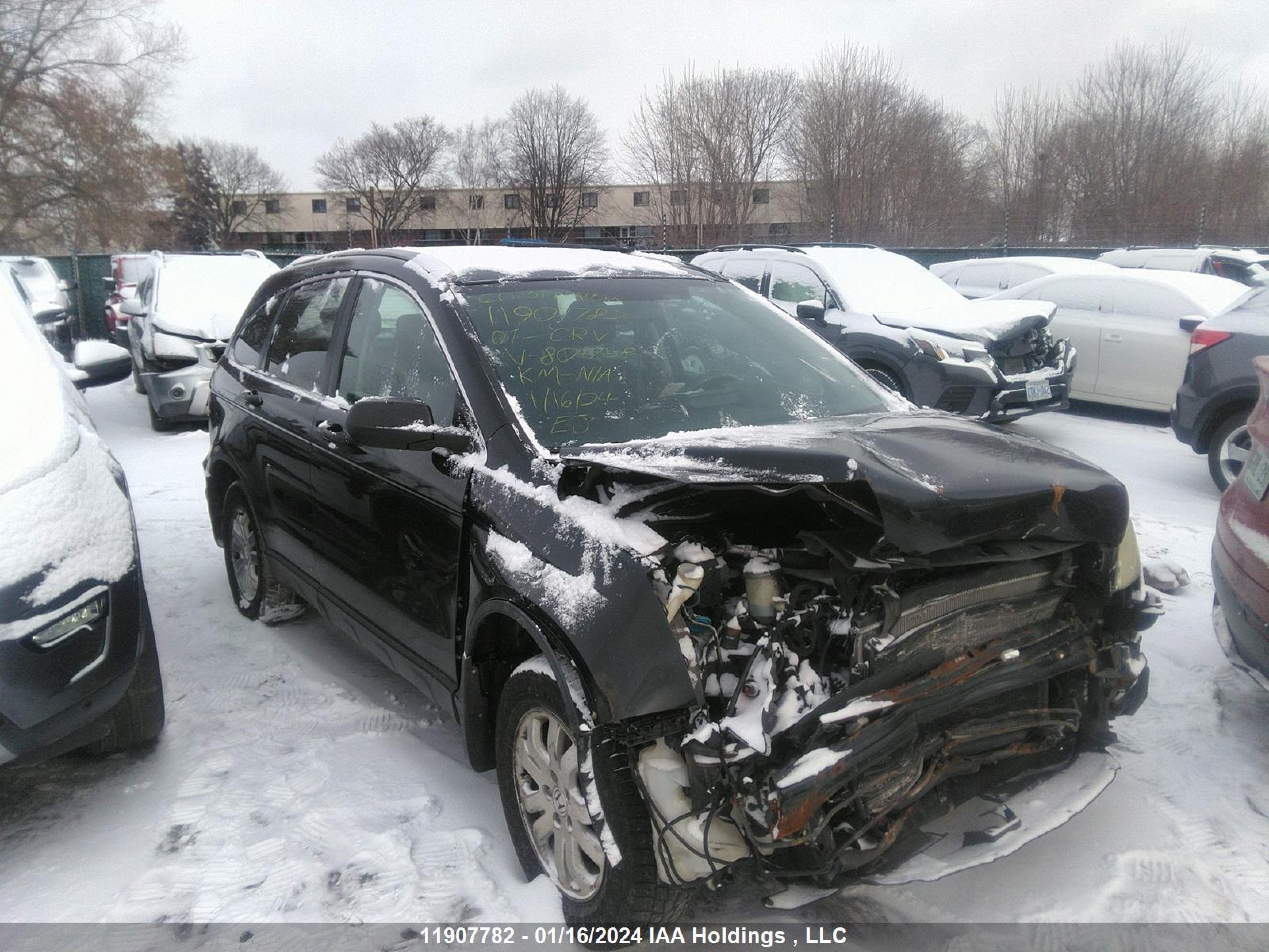 HONDA CR-V 2007 5j6re48377l804958