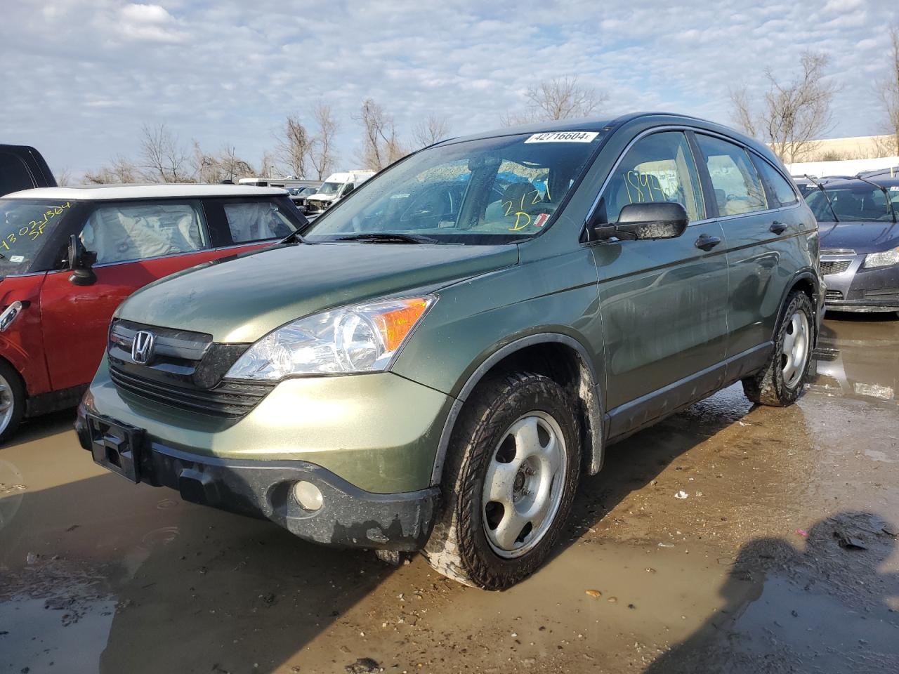 HONDA CR-V 2009 5j6re48379l040595