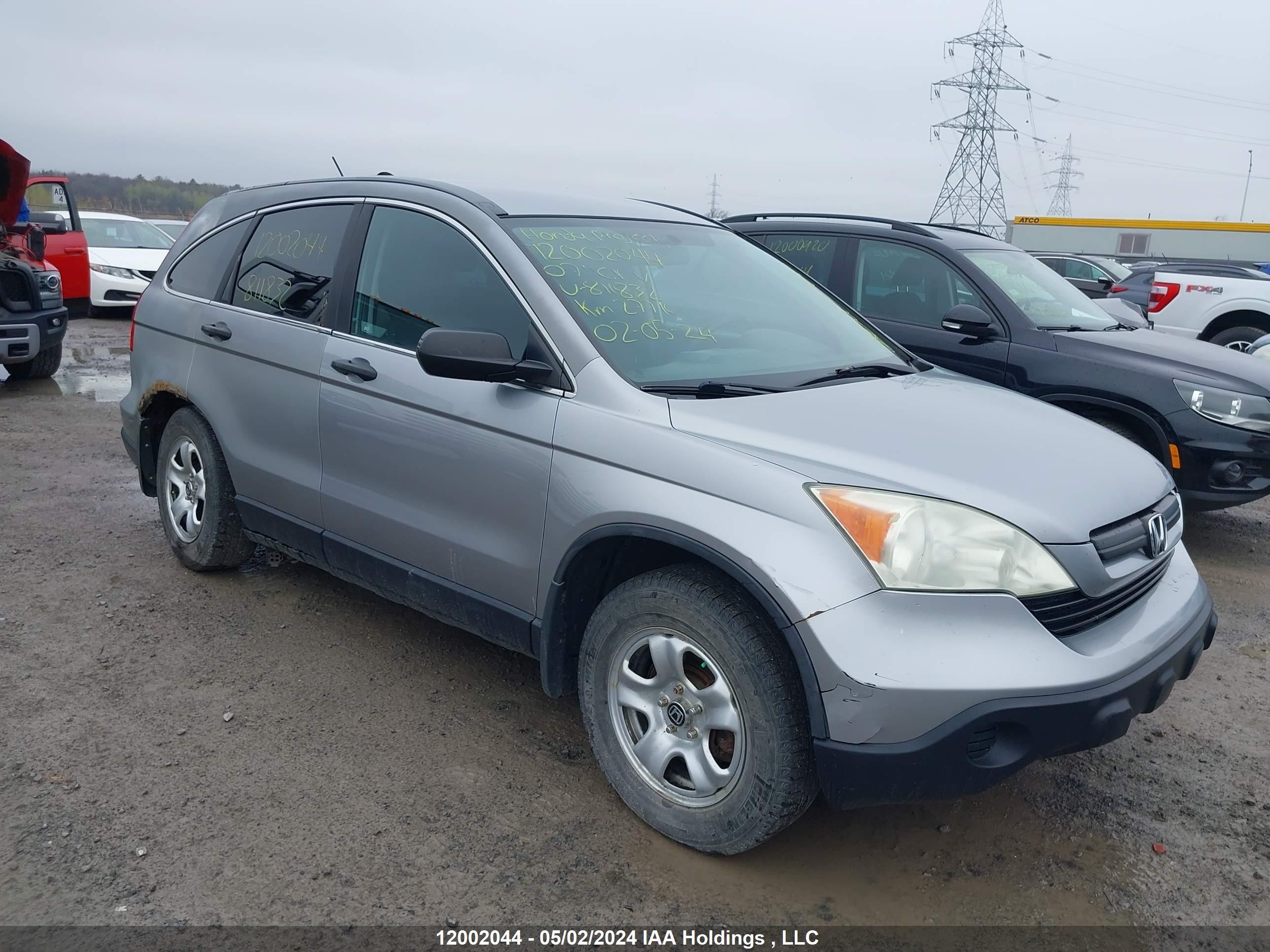 HONDA CR-V 2007 5j6re48397l811832