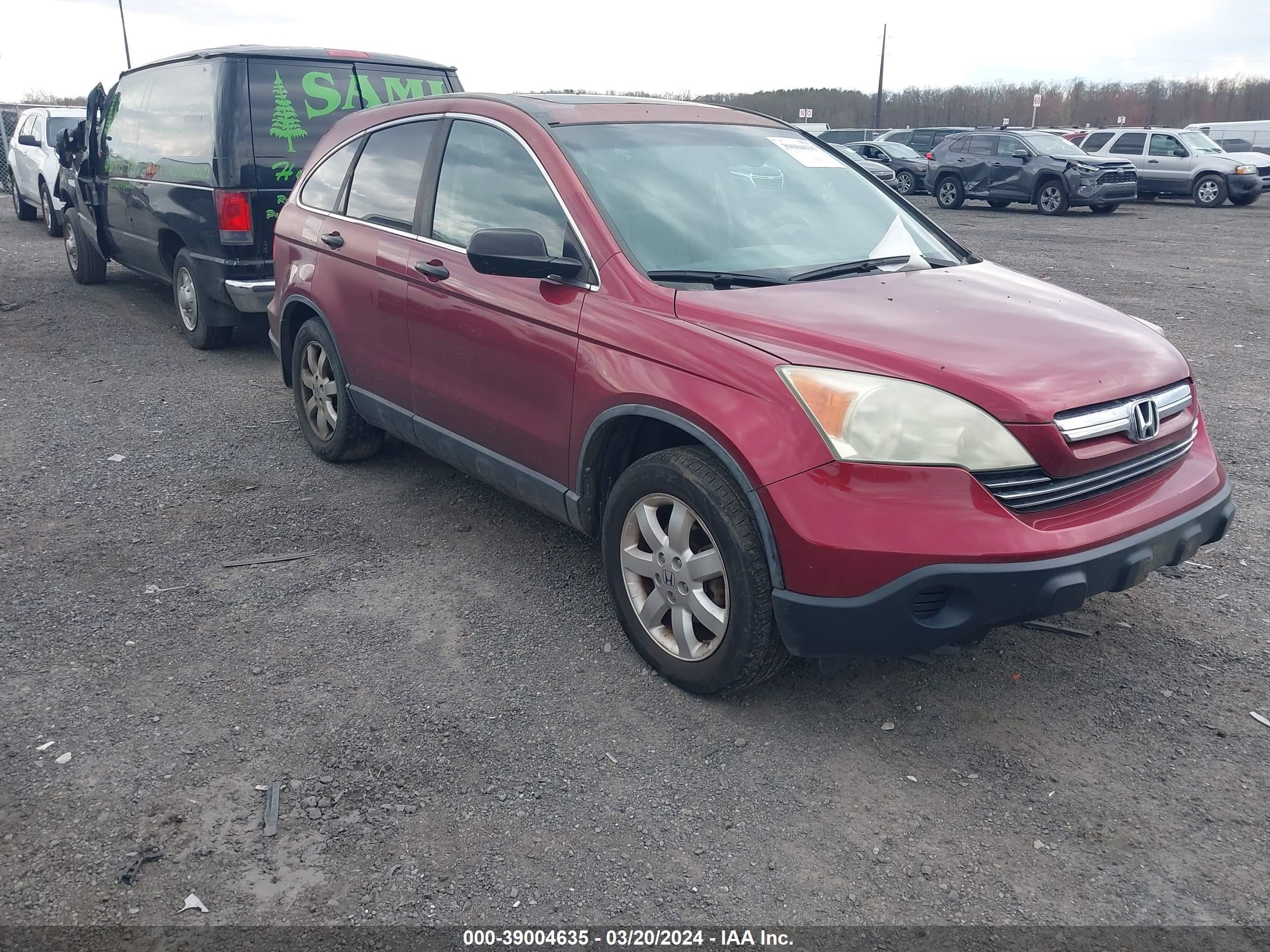 HONDA CR-V 2007 5j6re48507l019540