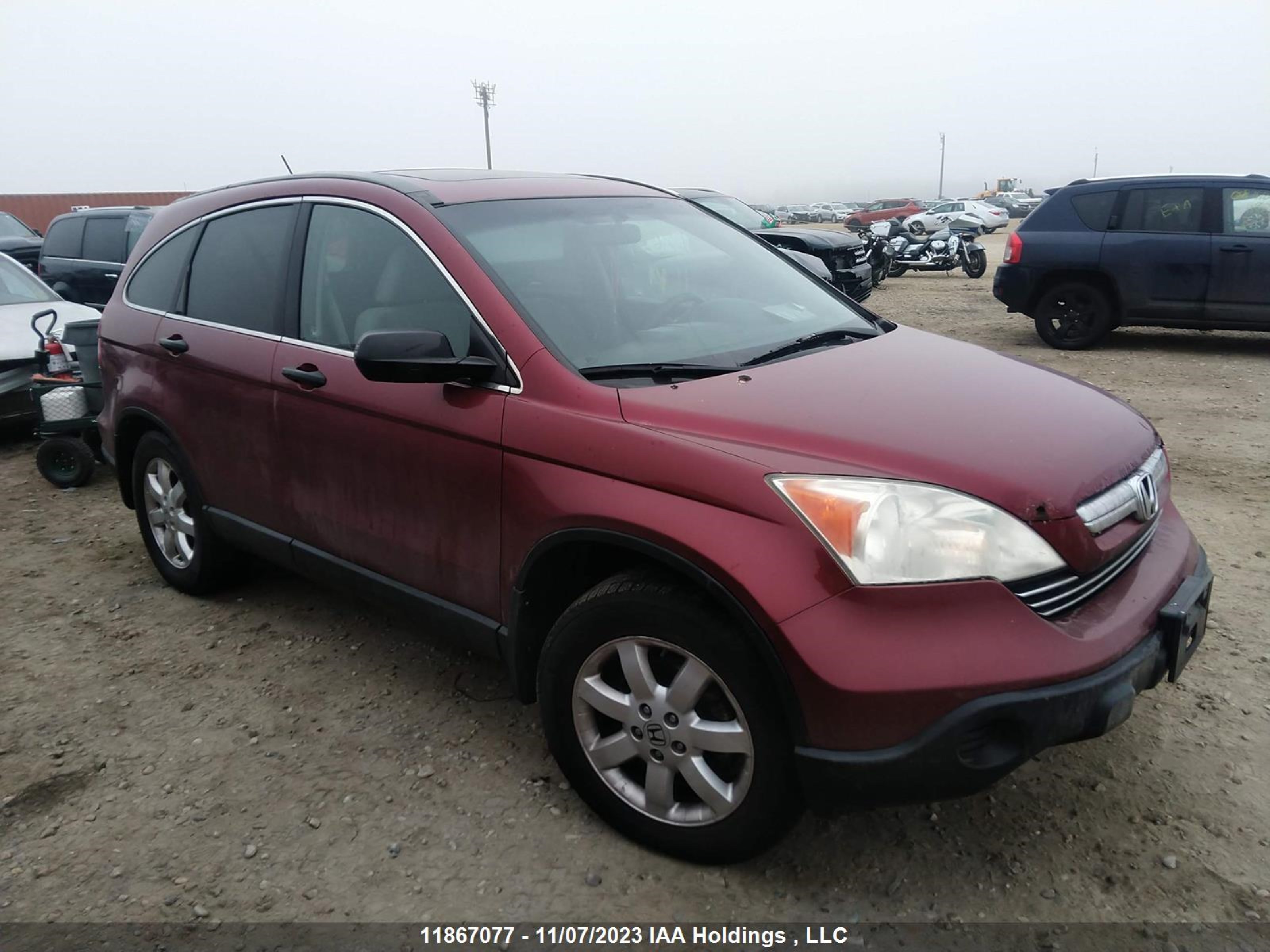 HONDA CR-V 2007 5j6re48507l815219