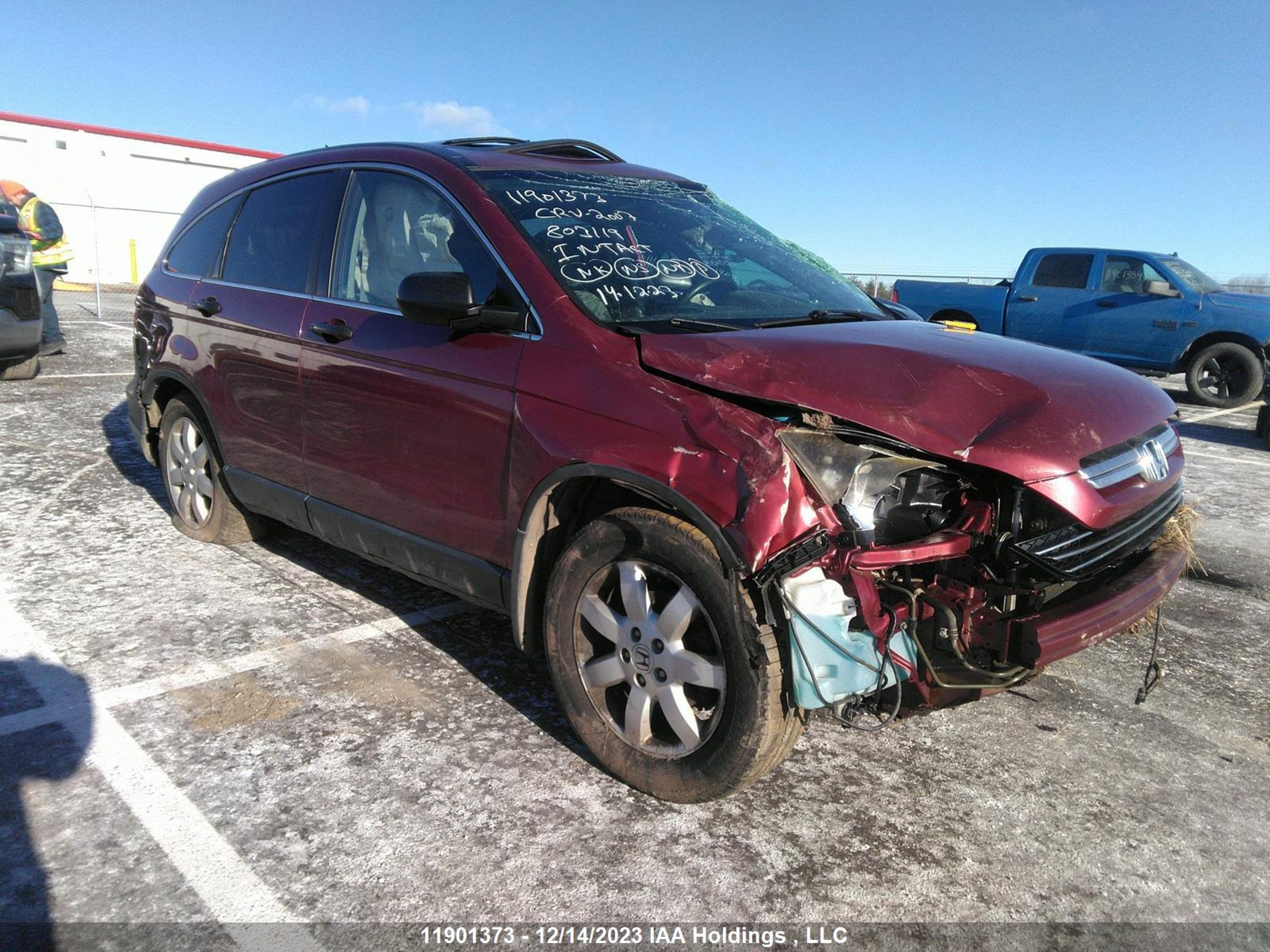 HONDA CR-V 2007 5j6re48527l803119