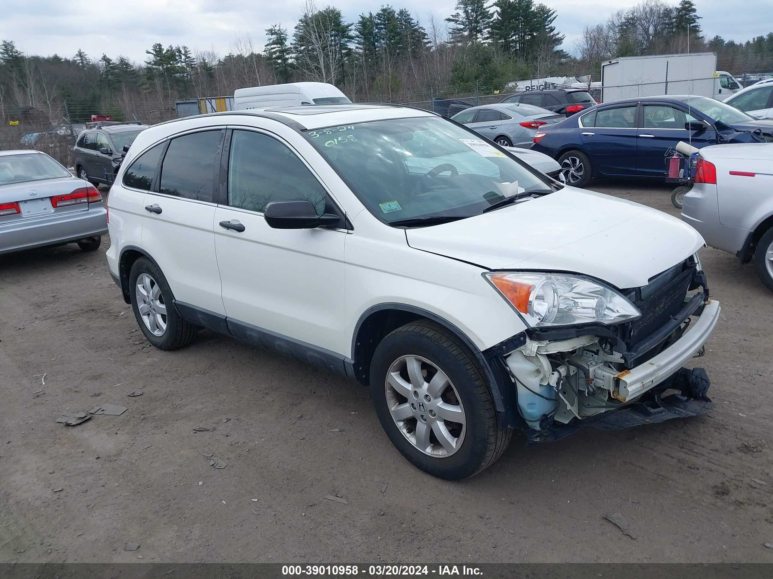 HONDA CR-V 2008 5j6re48528l050158