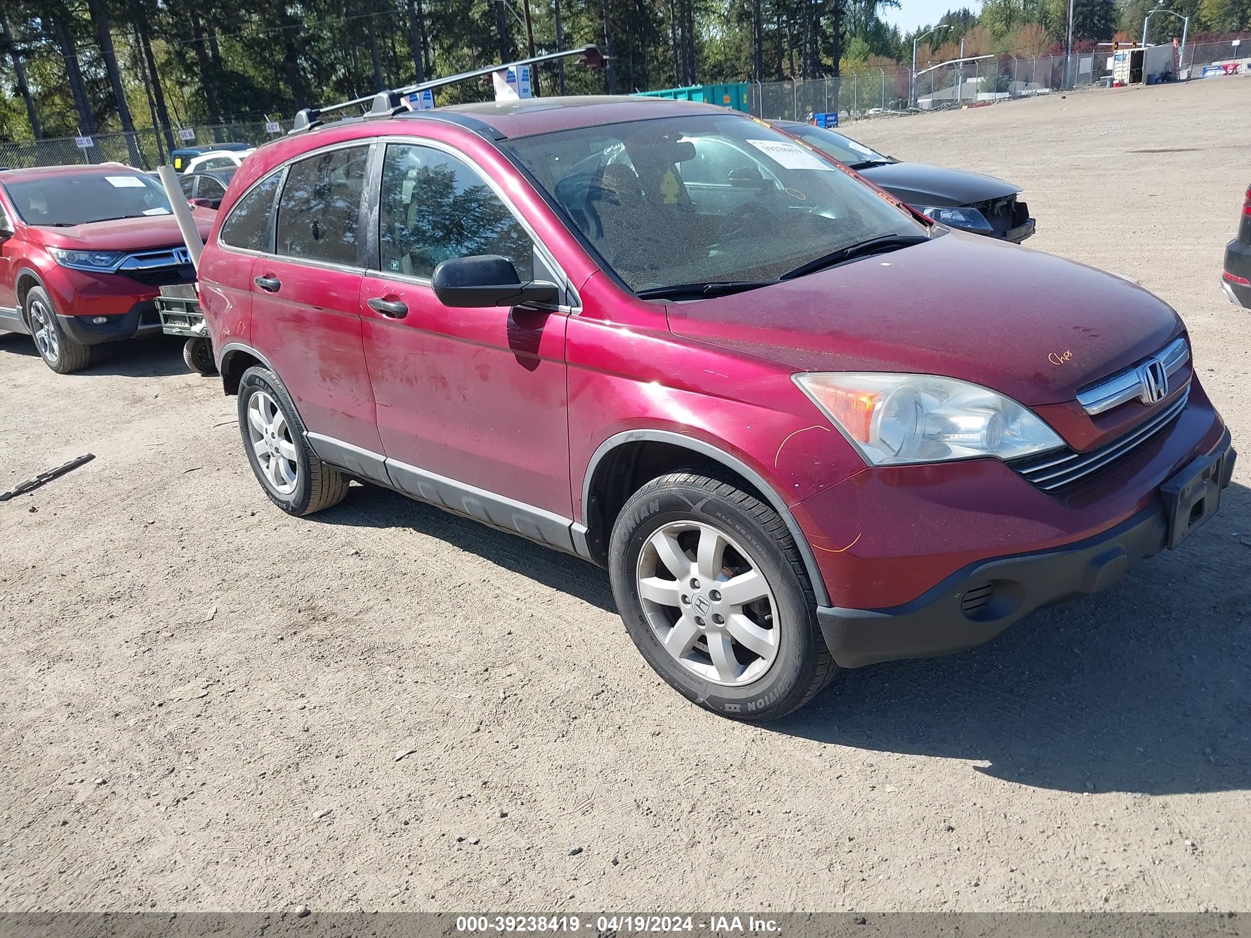 HONDA CR-V 2009 5j6re48529l054468