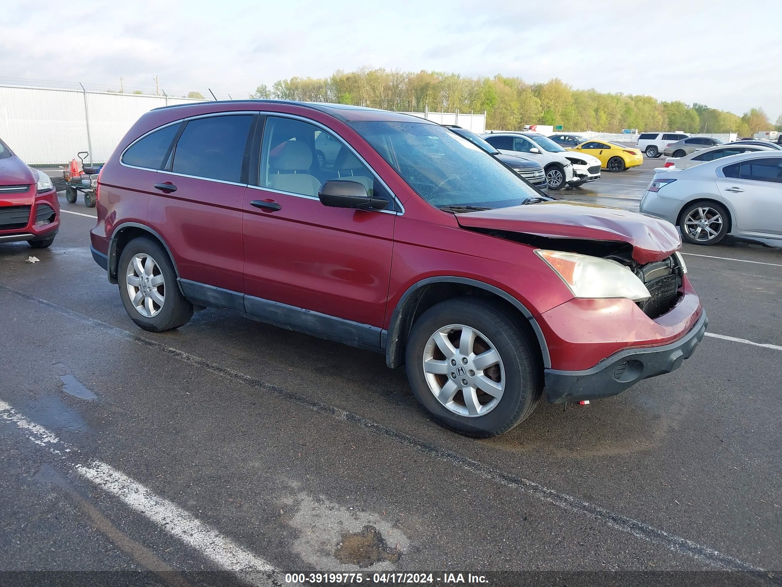 HONDA CR-V 2009 5j6re48539l019079