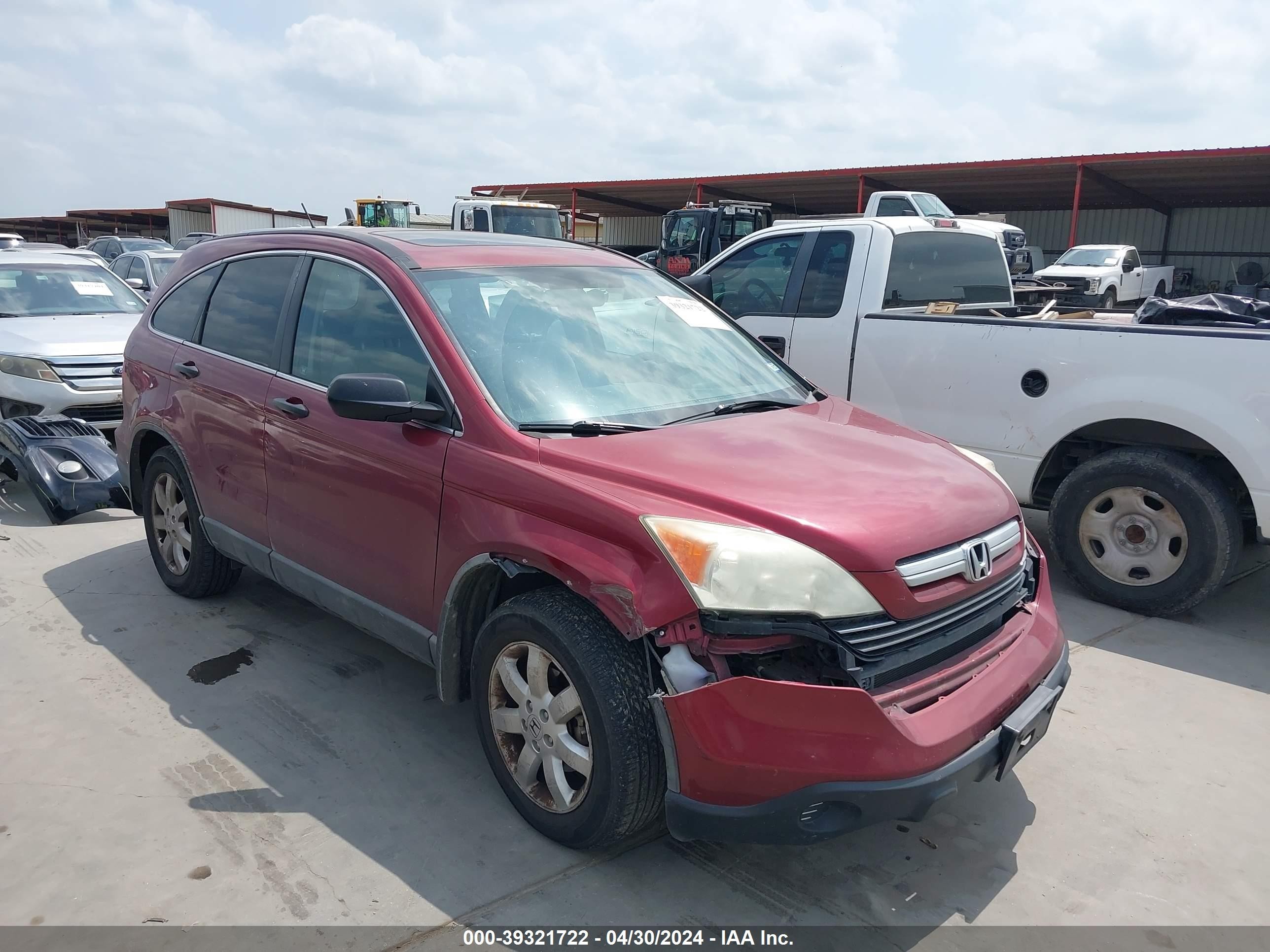 HONDA CR-V 2009 5j6re48539l054446