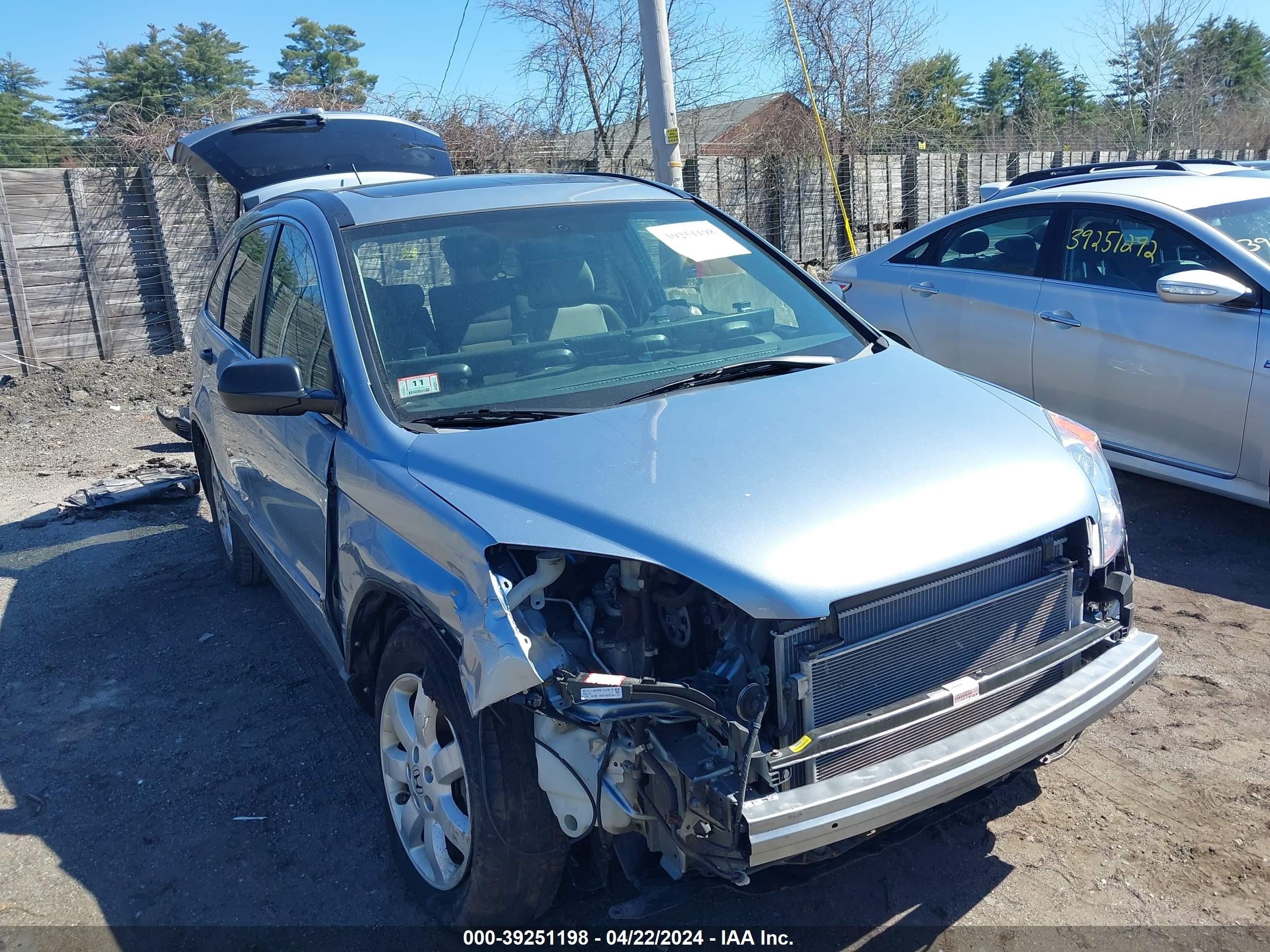 HONDA CR-V 2009 5j6re48539l069996