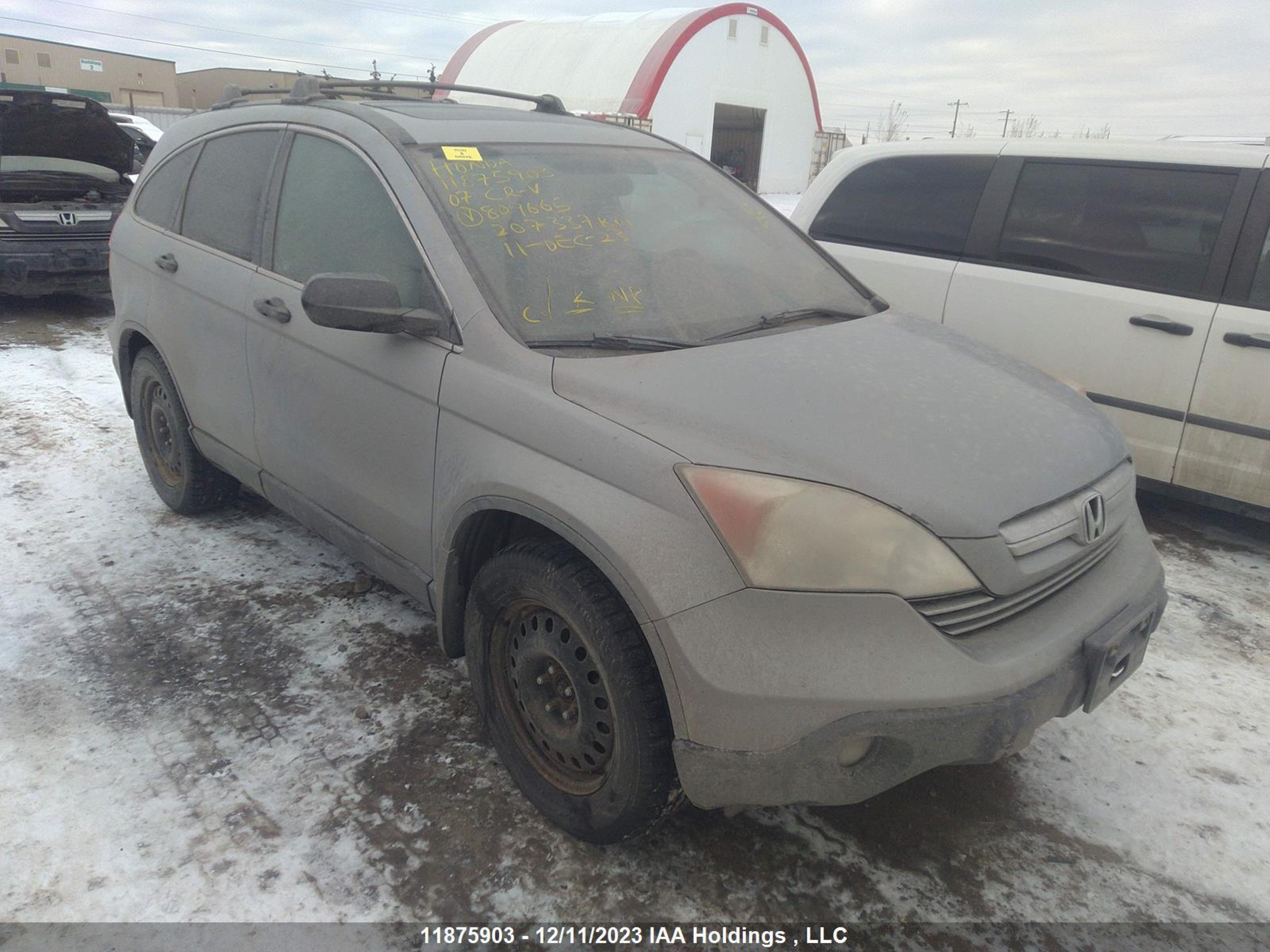 HONDA CR-V 2007 5j6re48547l809665