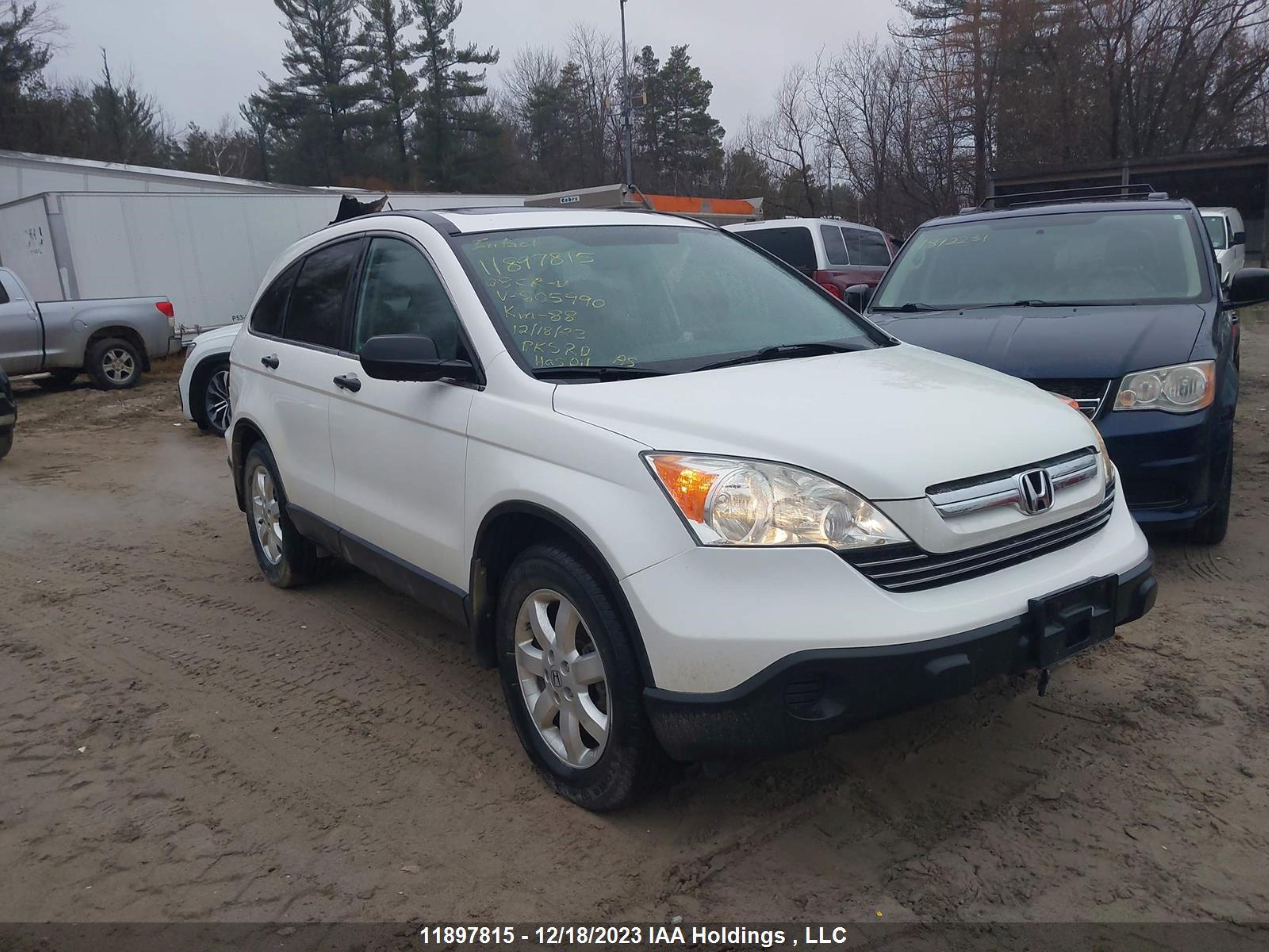 HONDA CR-V 2008 5j6re48548l805990