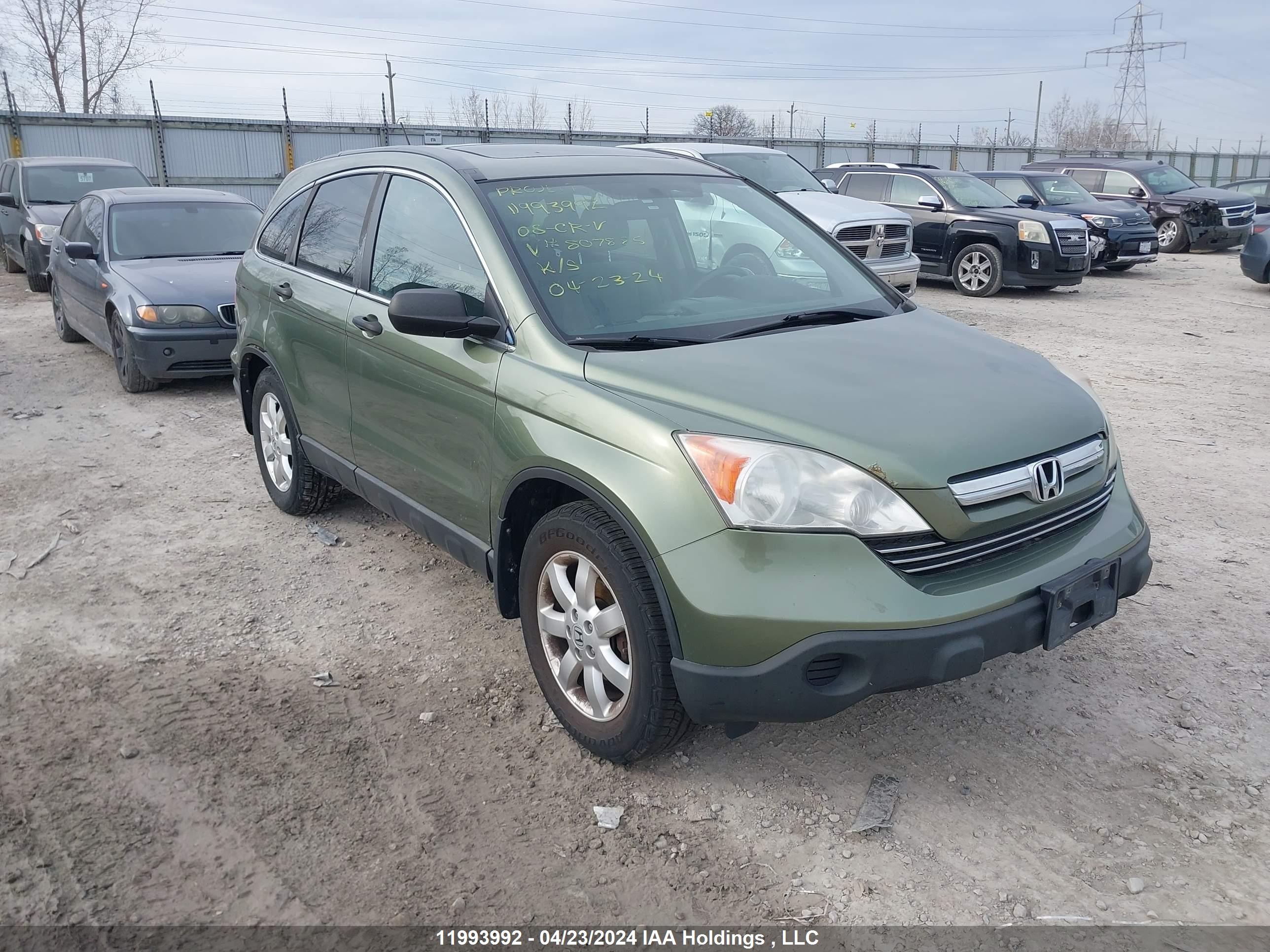 HONDA CR-V 2008 5j6re48568l807885