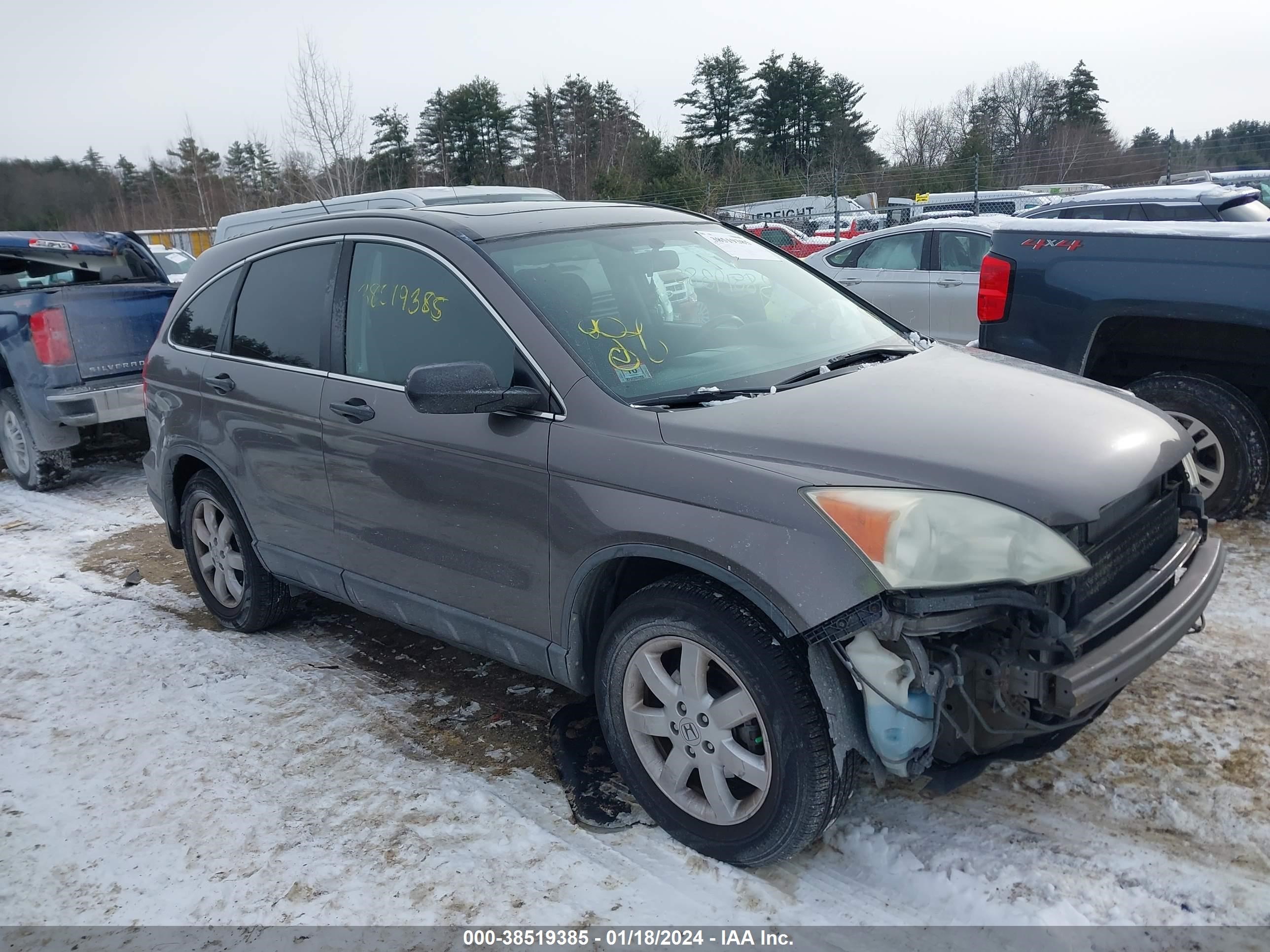 HONDA CR-V 2009 5j6re48569l025541