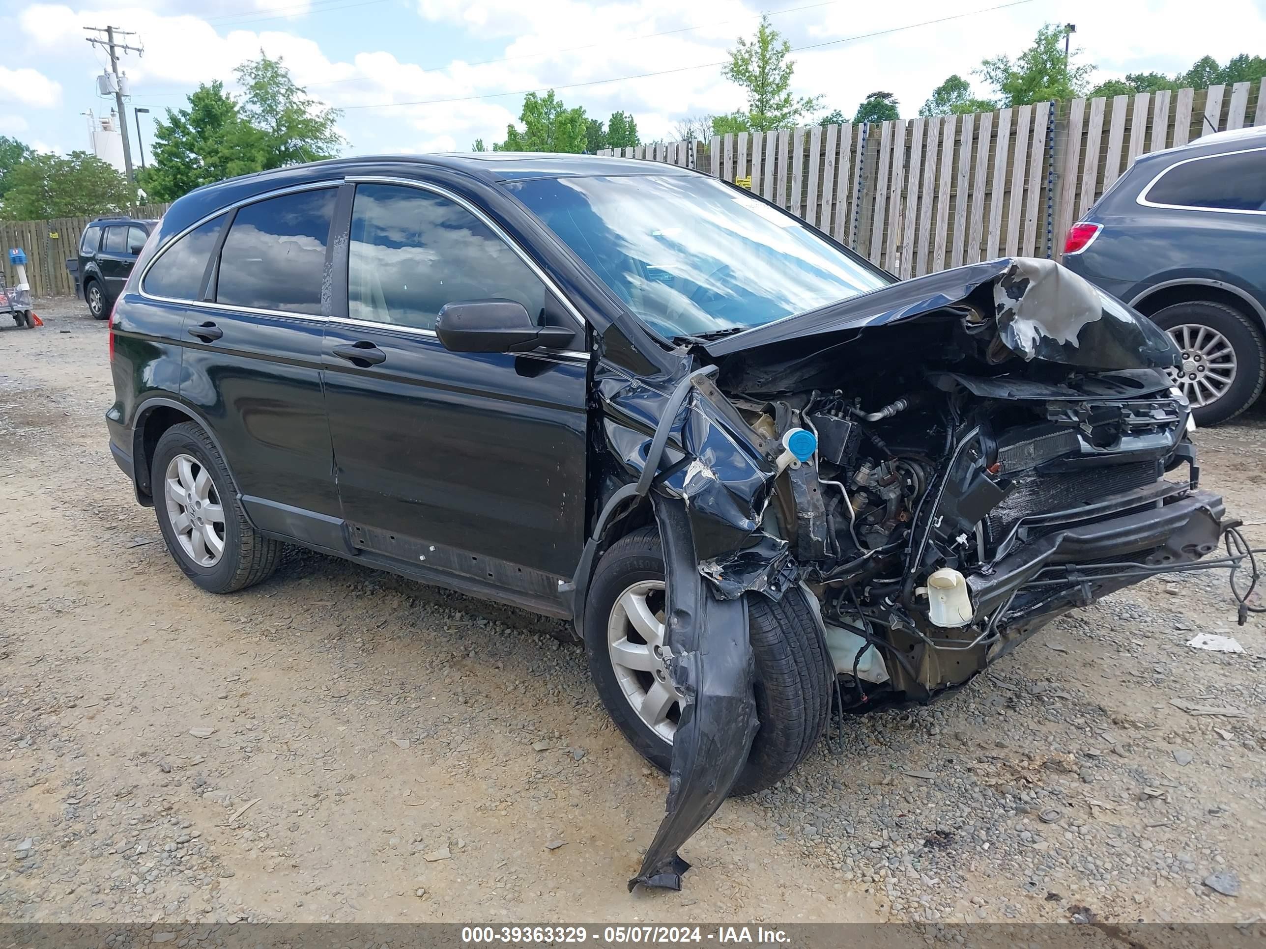 HONDA CR-V 2009 5j6re48579l006920