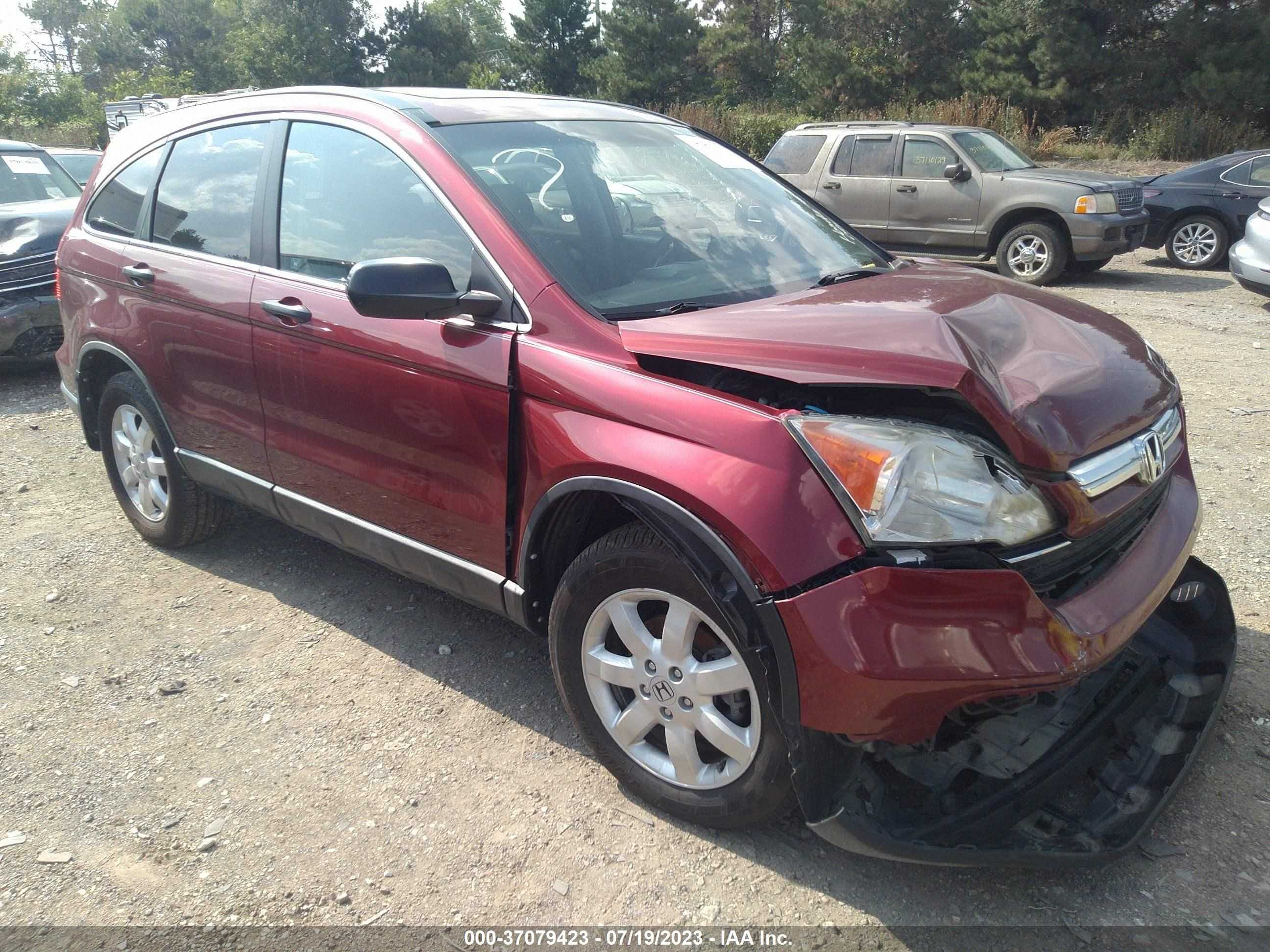 HONDA CR-V 2009 5j6re48589l001046