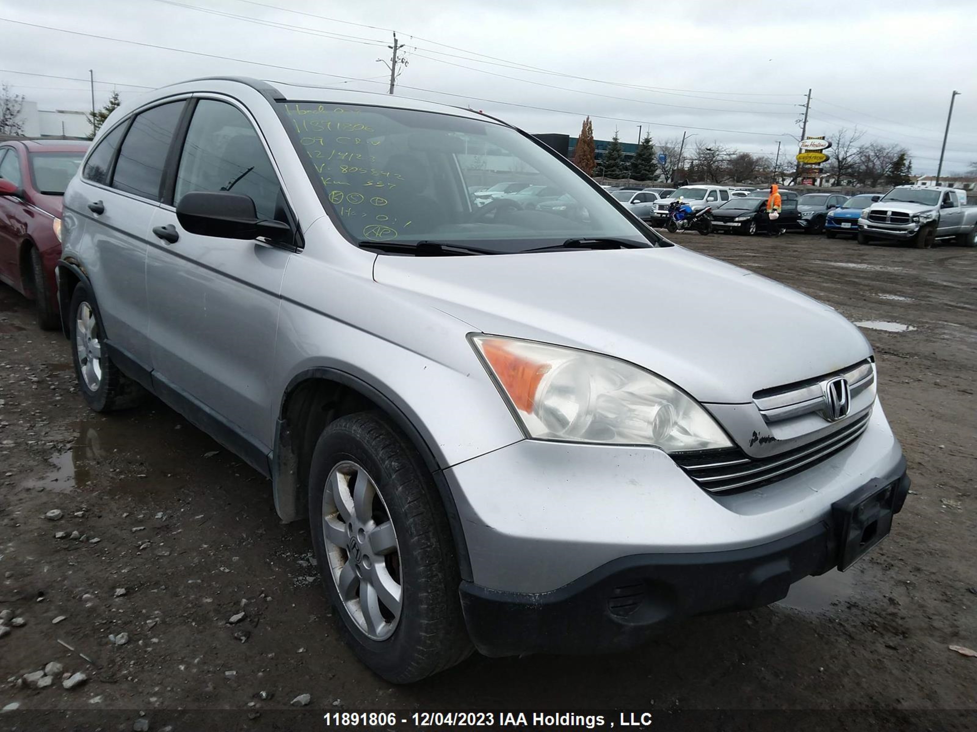 HONDA CR-V 2009 5j6re48599l805842