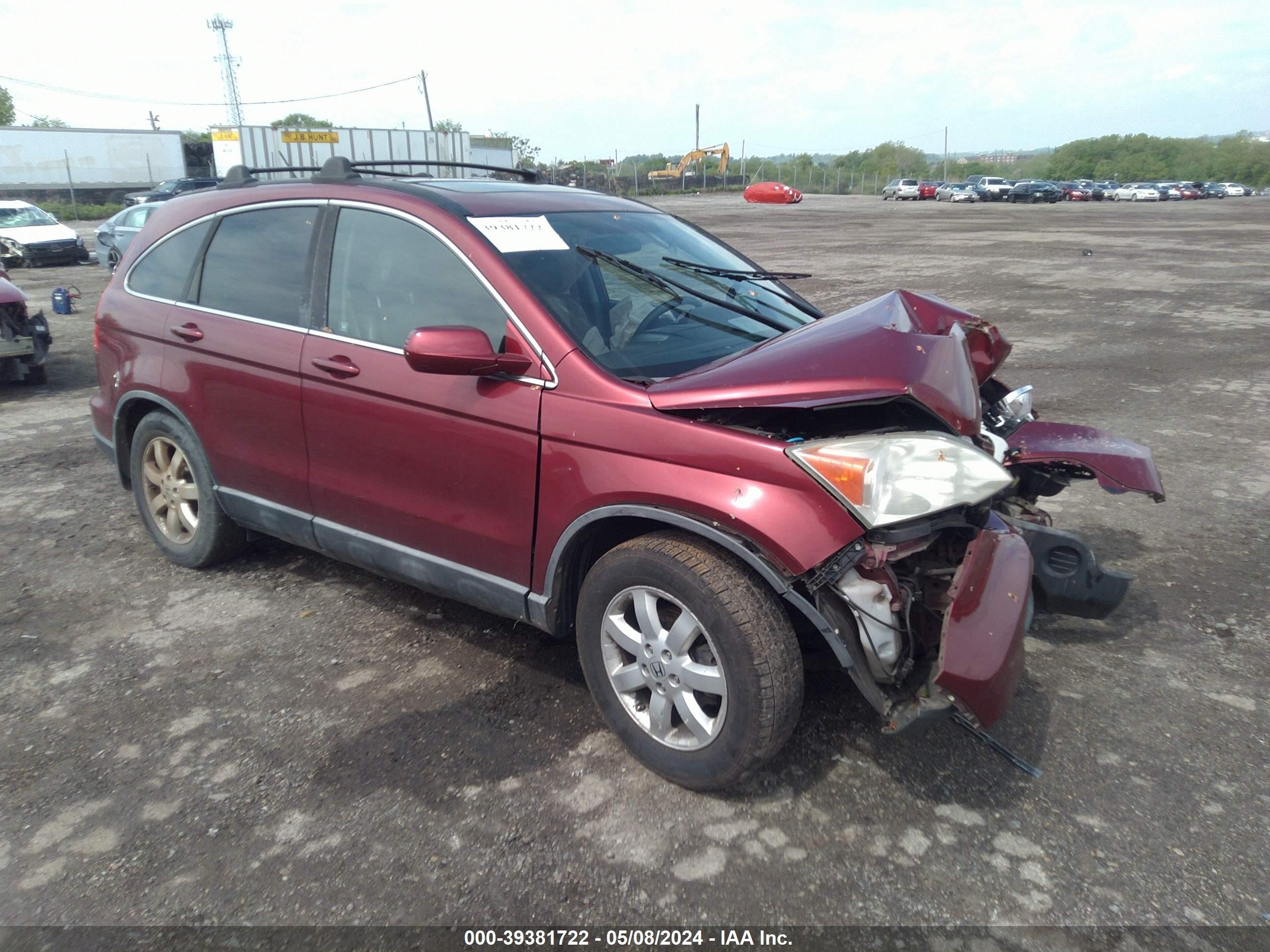 HONDA CR-V 2009 5j6re48709l043194