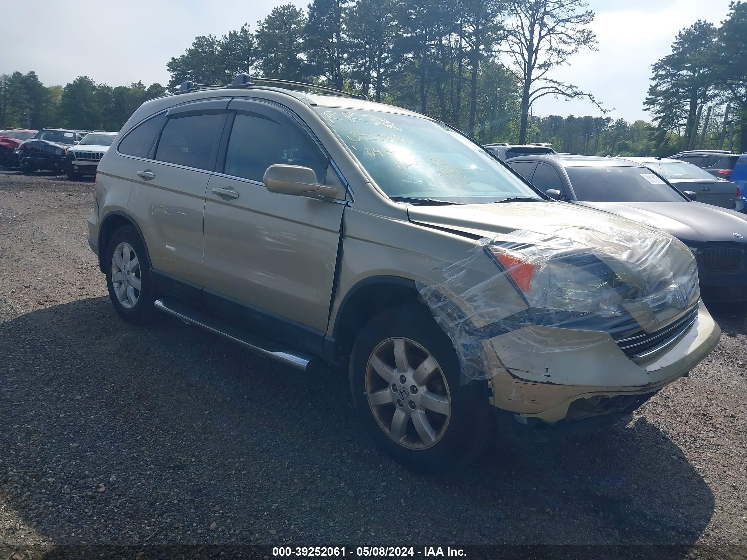 HONDA CR-V 2009 5j6re48719l047092