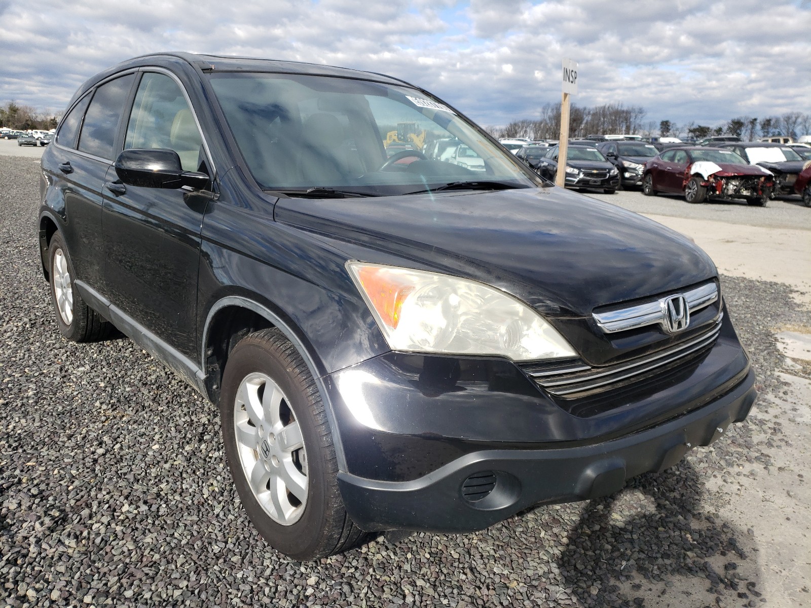 HONDA CR-V EXL 2009 5j6re48719l062336