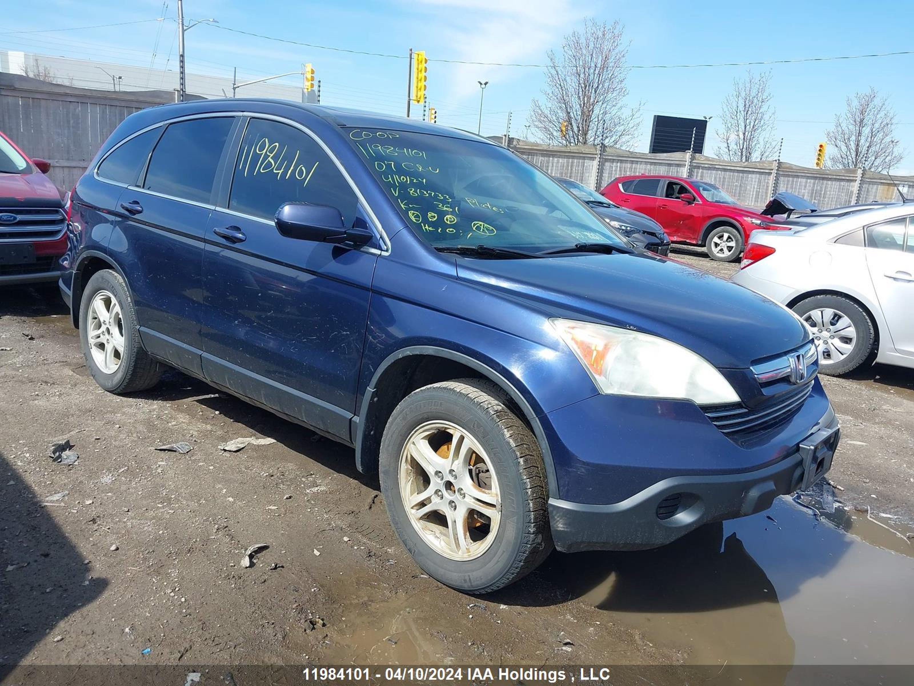 HONDA CR-V 2007 5j6re48727l813733