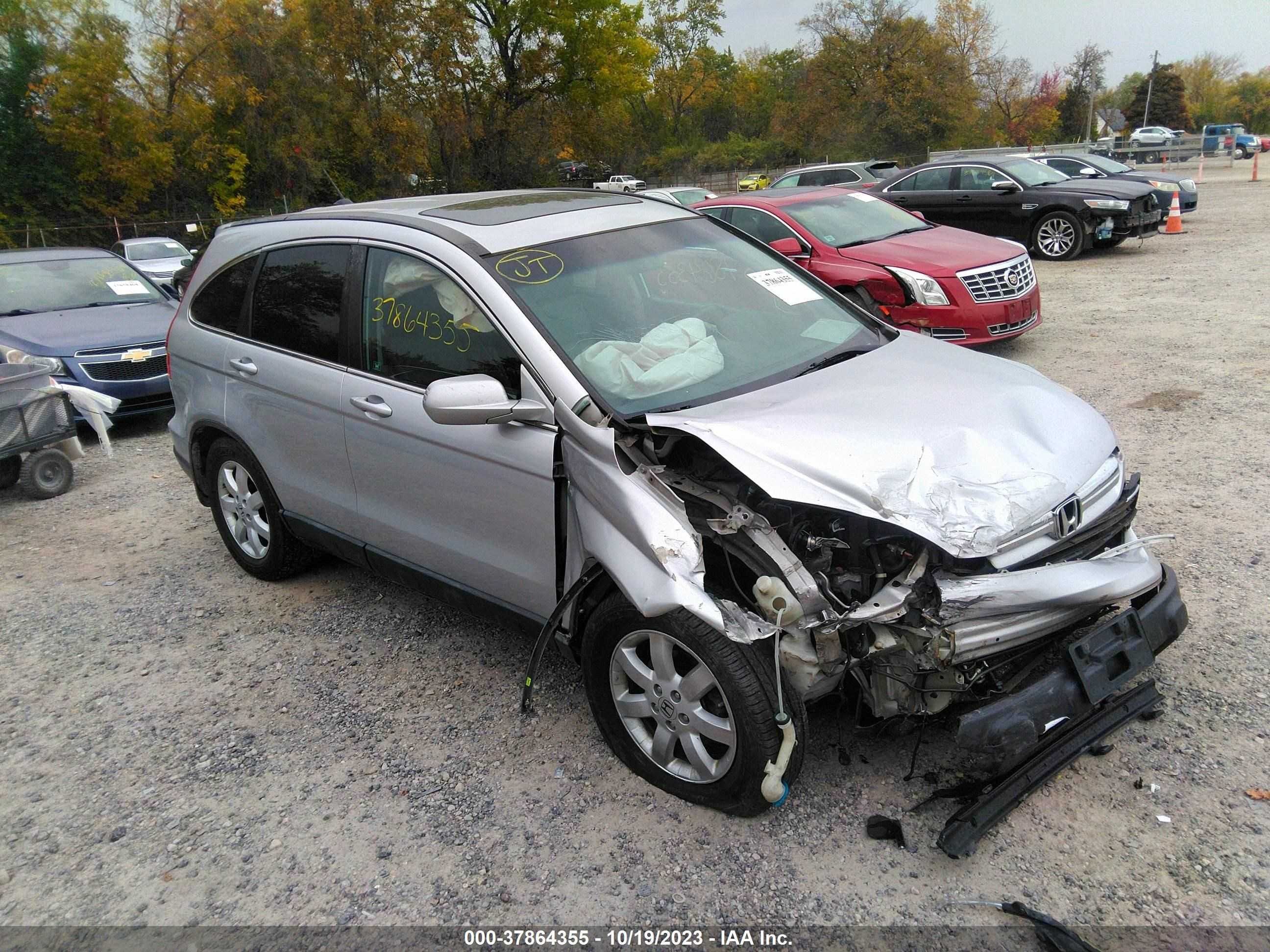 HONDA CR-V 2009 5j6re48729l040197