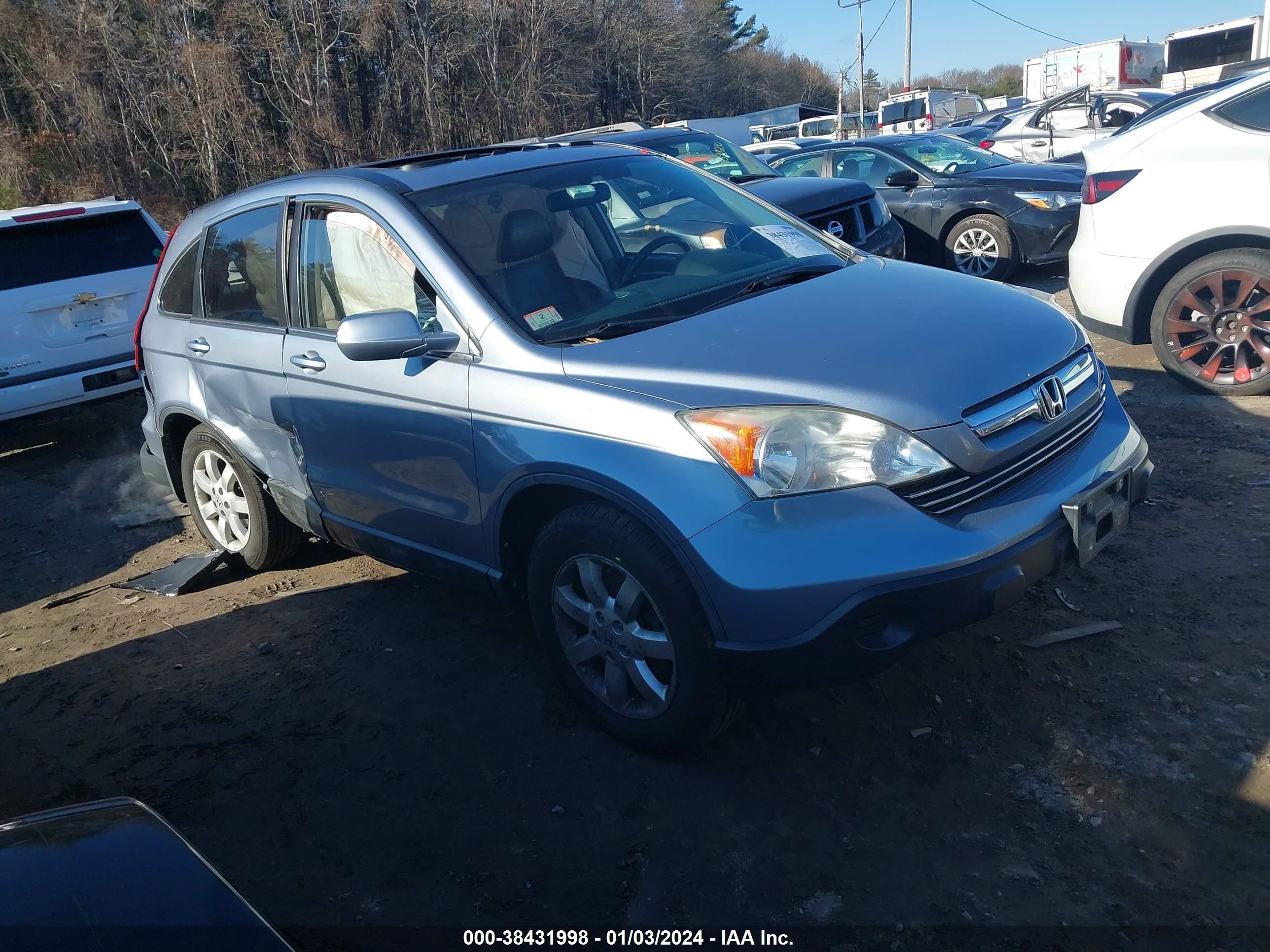 HONDA CR-V 2009 5j6re48729l043634