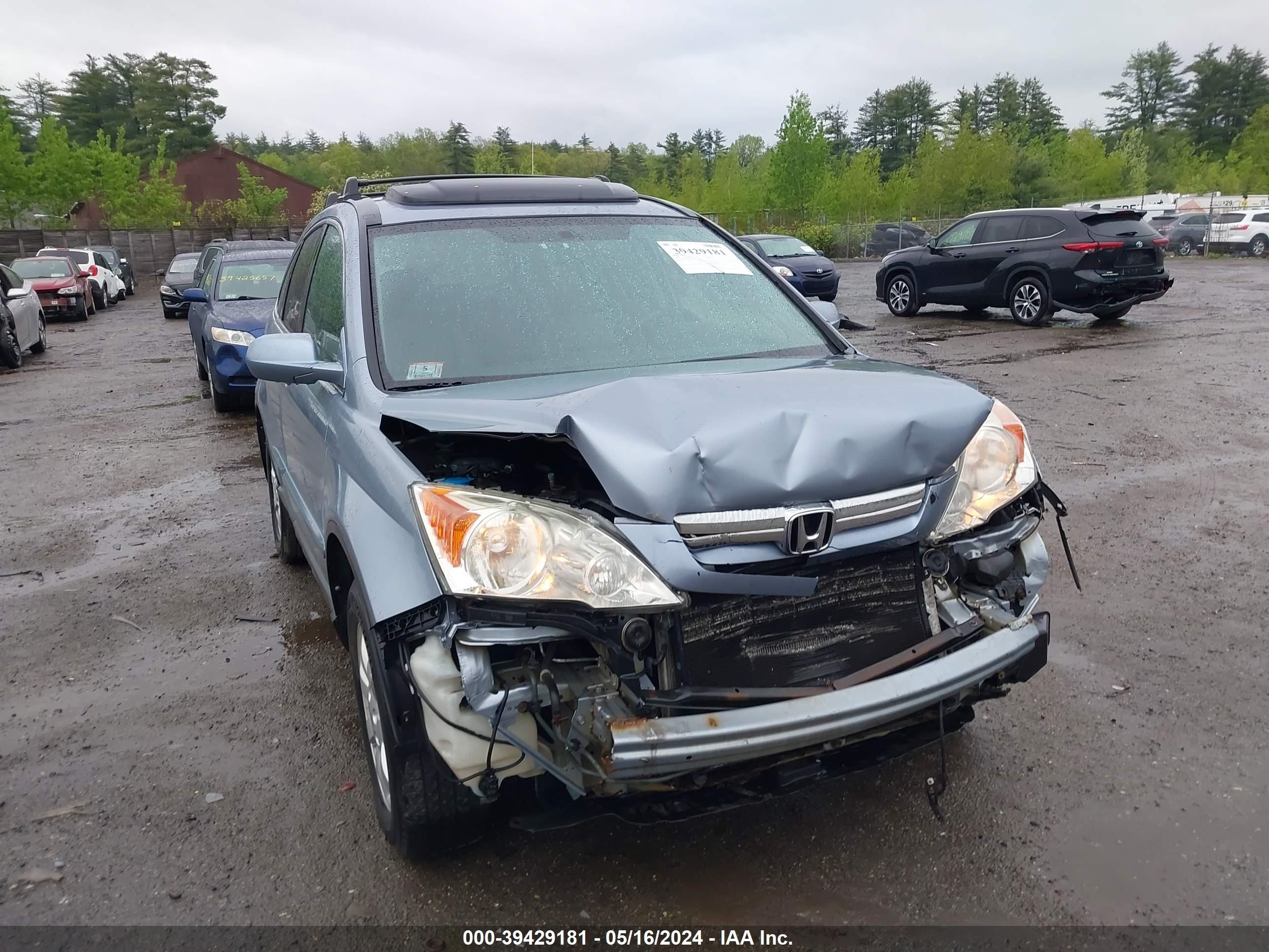 HONDA CR-V 2009 5j6re48759l008490