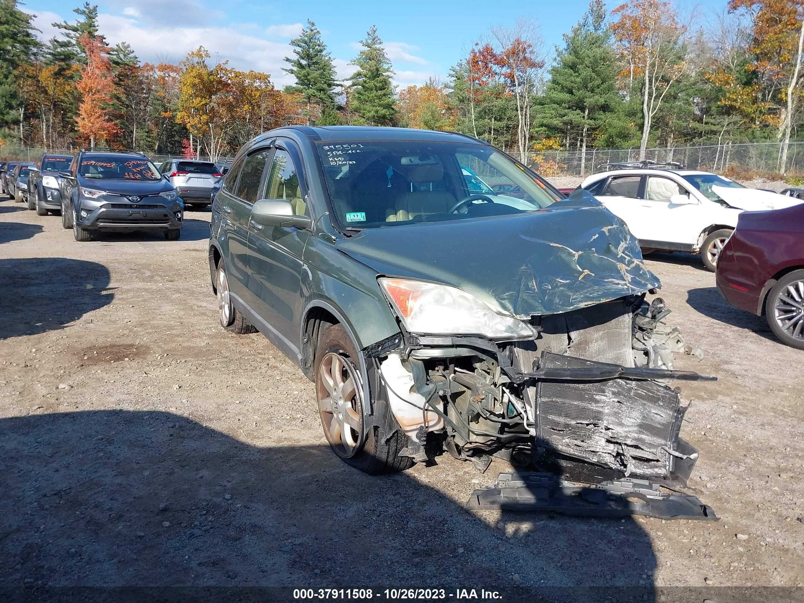 HONDA CR-V 2009 5j6re48759l058225