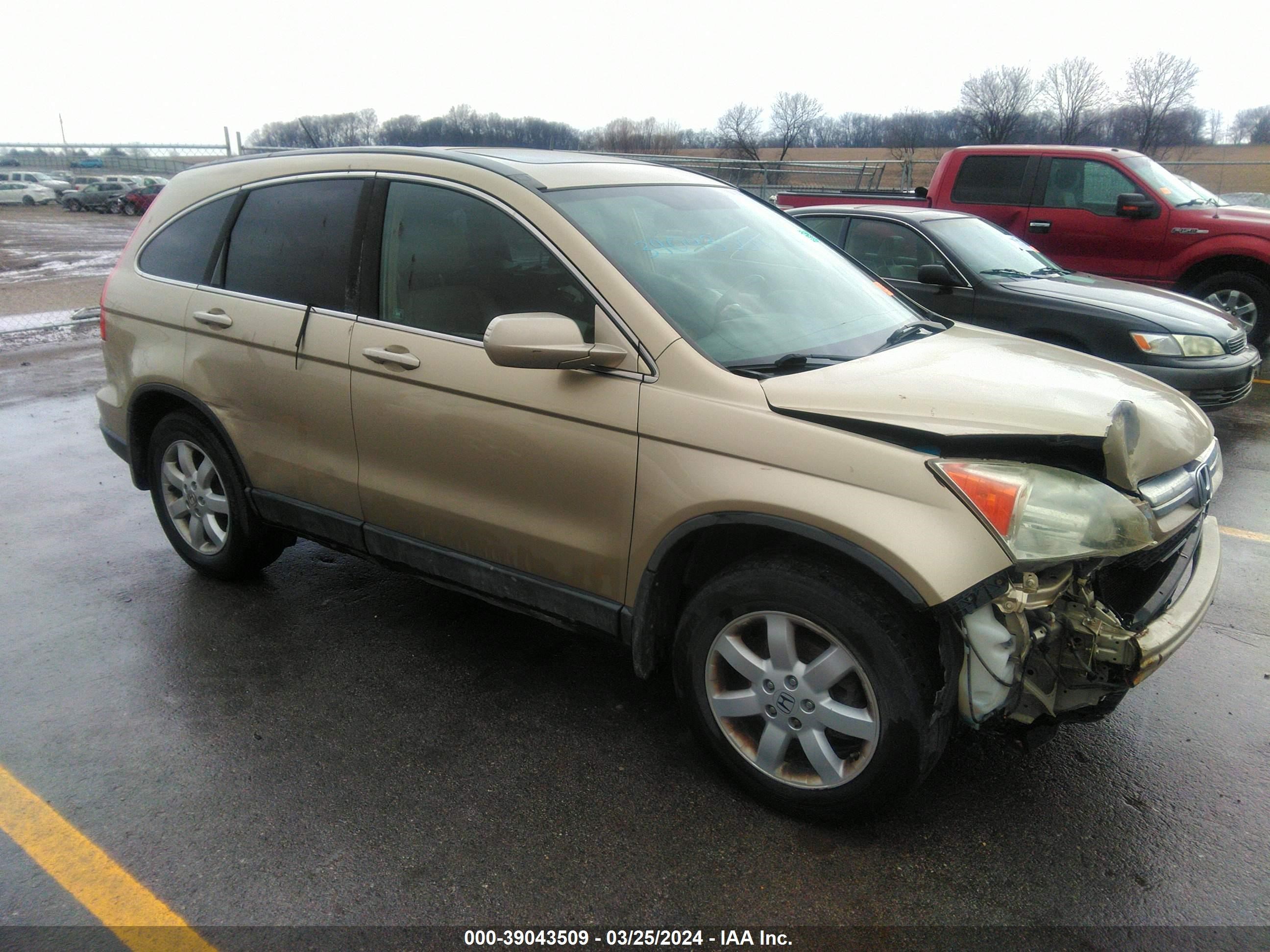 HONDA CR-V 2009 5j6re48769l020955