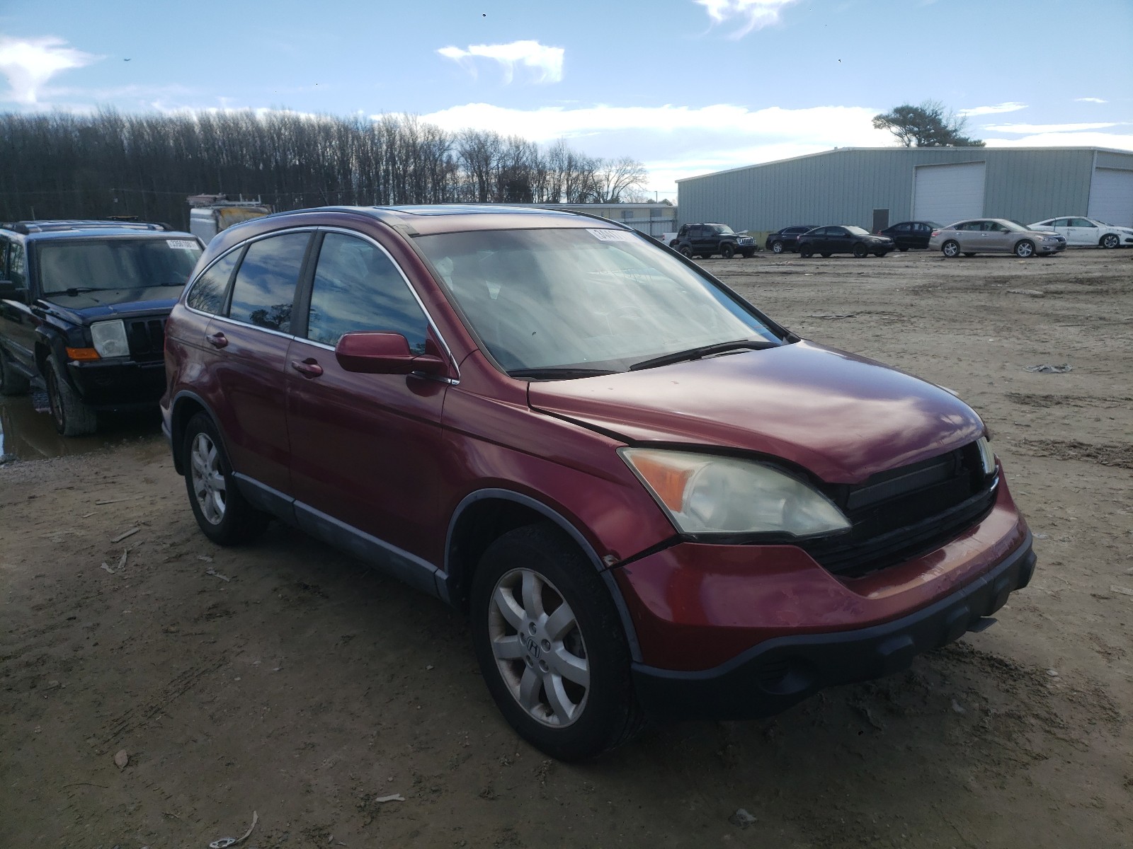 HONDA CR-V EXL 2008 5j6re48778l015083