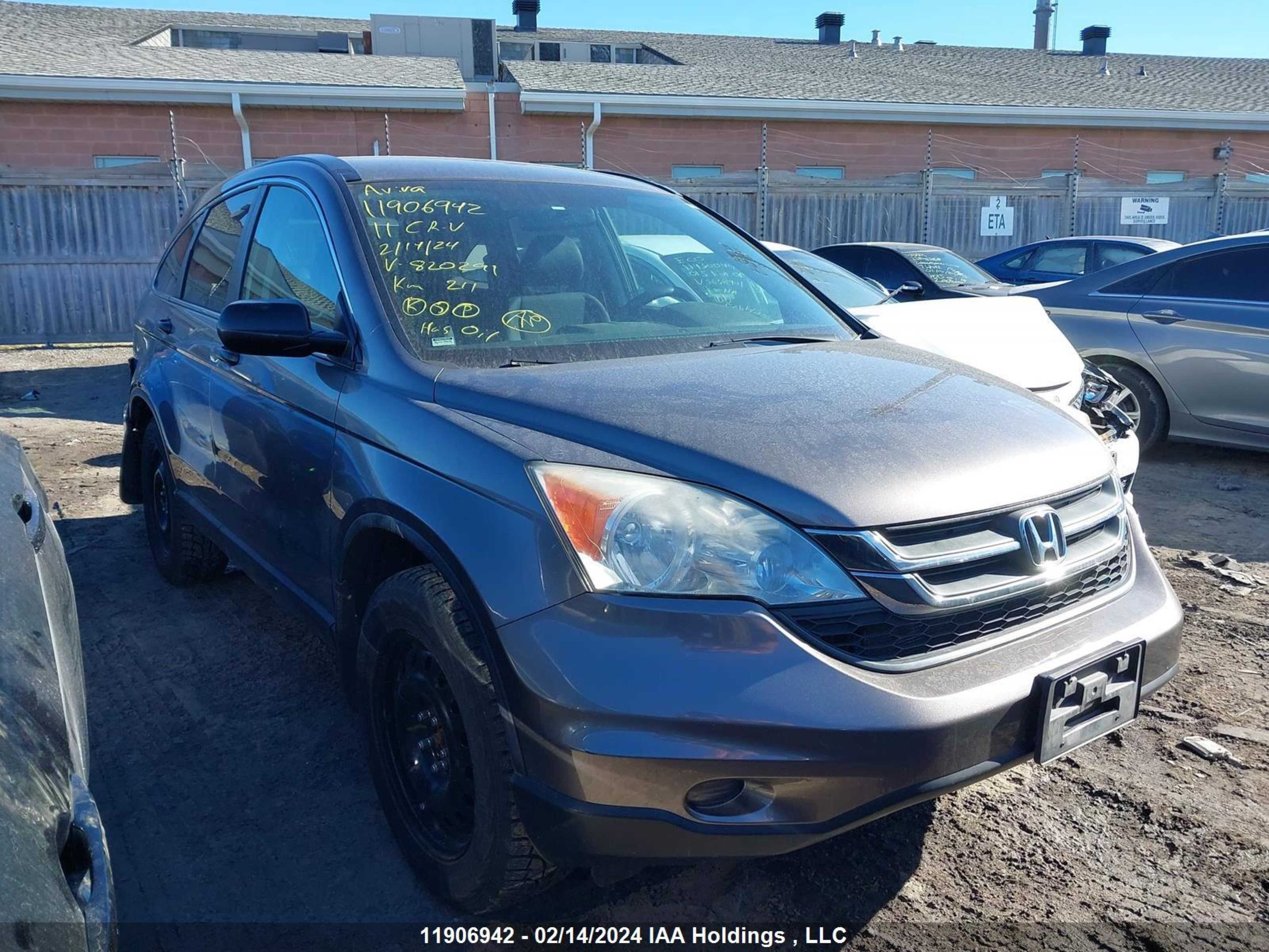 HONDA CR-V 2011 5j6re4h31bl820291