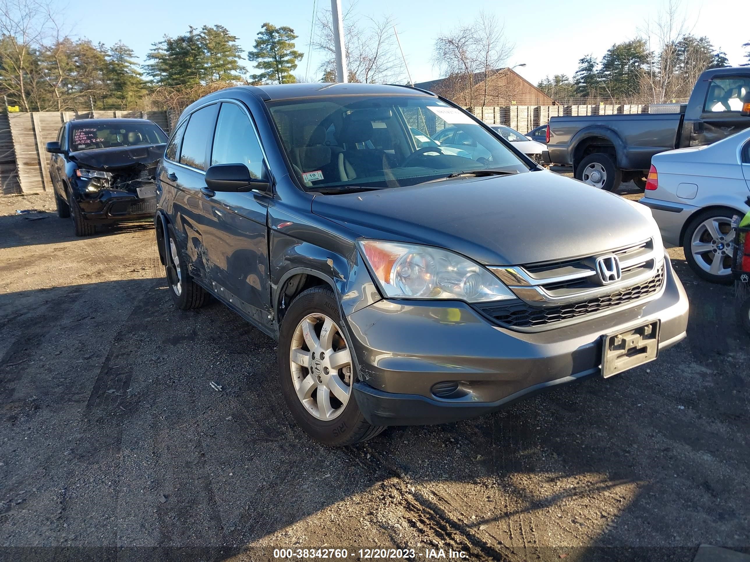 HONDA CR-V 2011 5j6re4h43bl105456