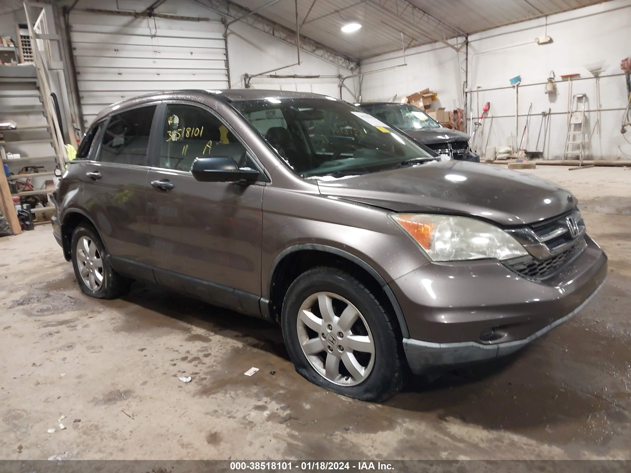 HONDA CR-V 2011 5j6re4h46bl008235