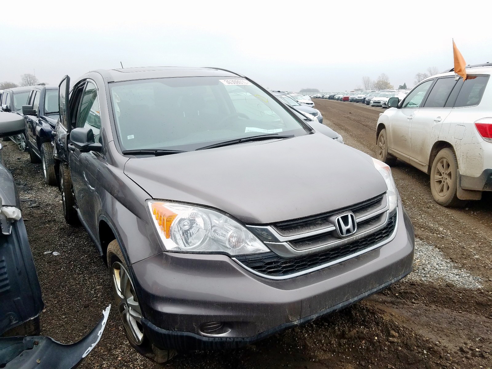 HONDA CR-V EX 2011 5j6re4h50bl114527