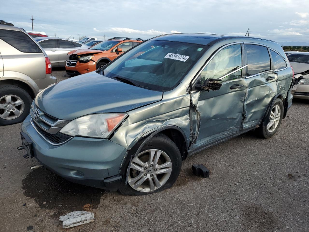 HONDA CR-V 2011 5j6re4h51bl046013