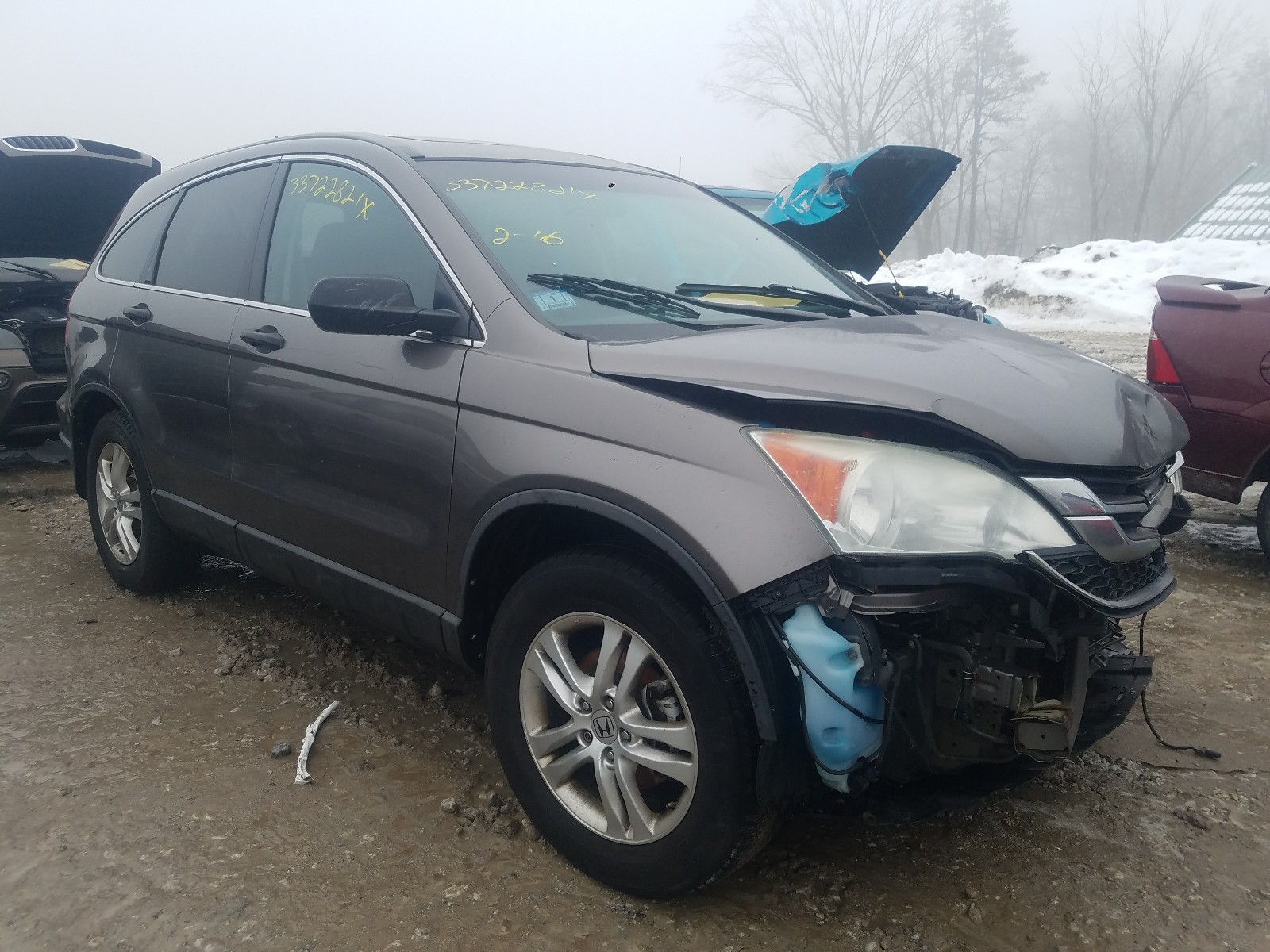 HONDA CR-V EX 2010 5j6re4h53al000584