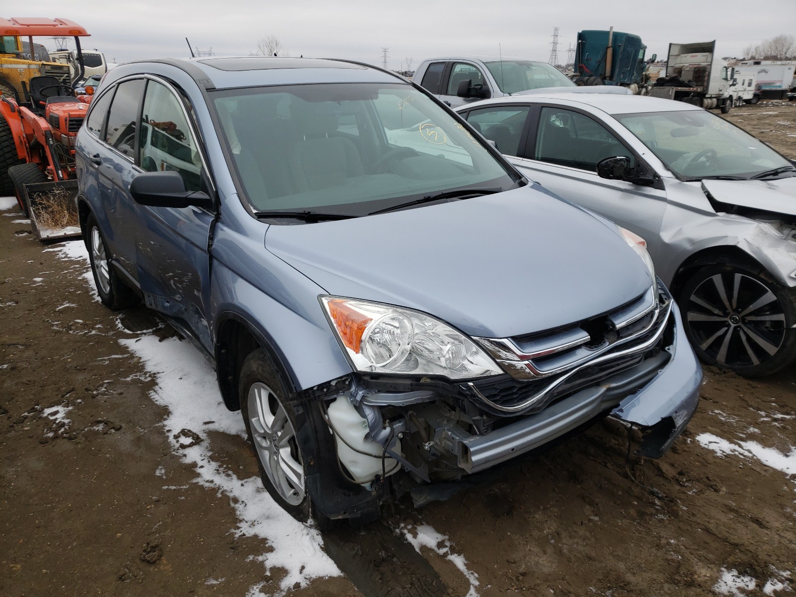 HONDA CR-V EX 2010 5j6re4h53al084275