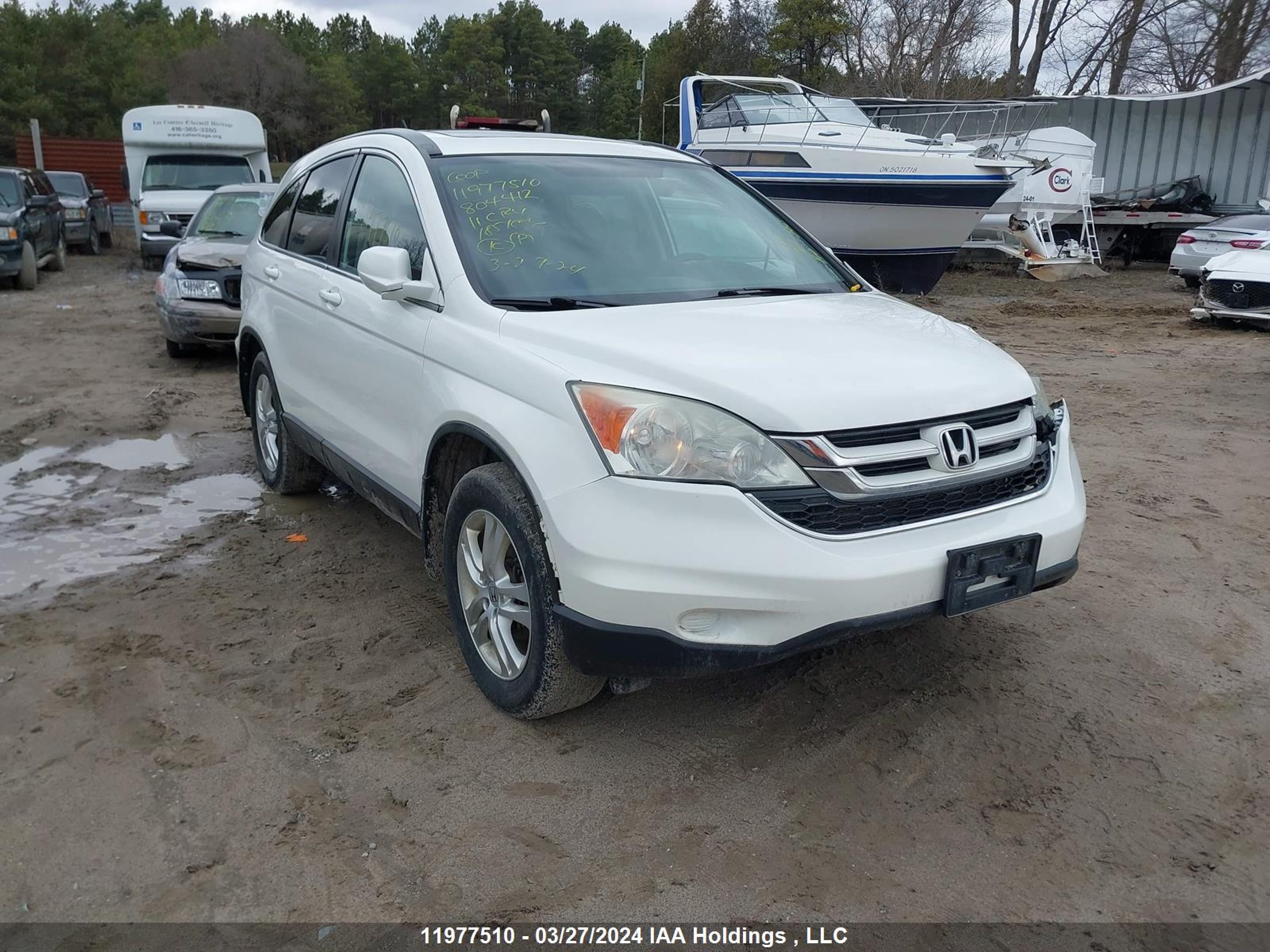 HONDA CR-V 2011 5j6re4h54bl804412