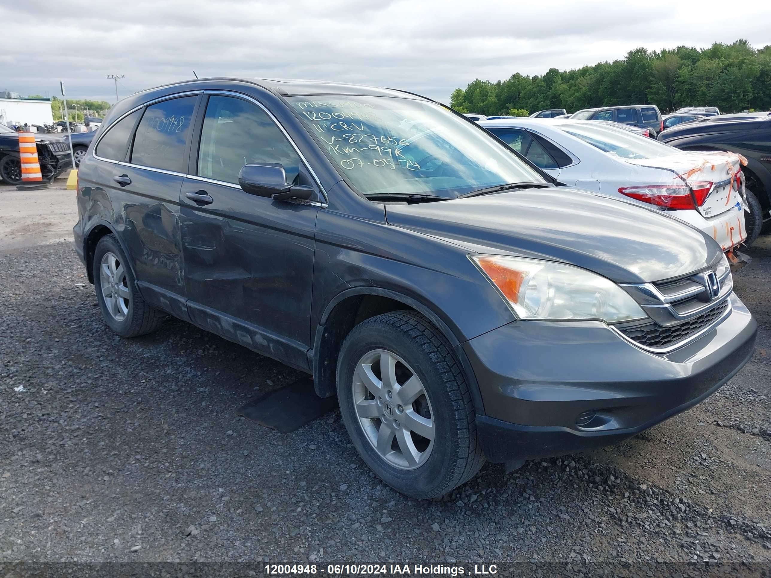 HONDA CR-V 2011 5j6re4h54bl827656