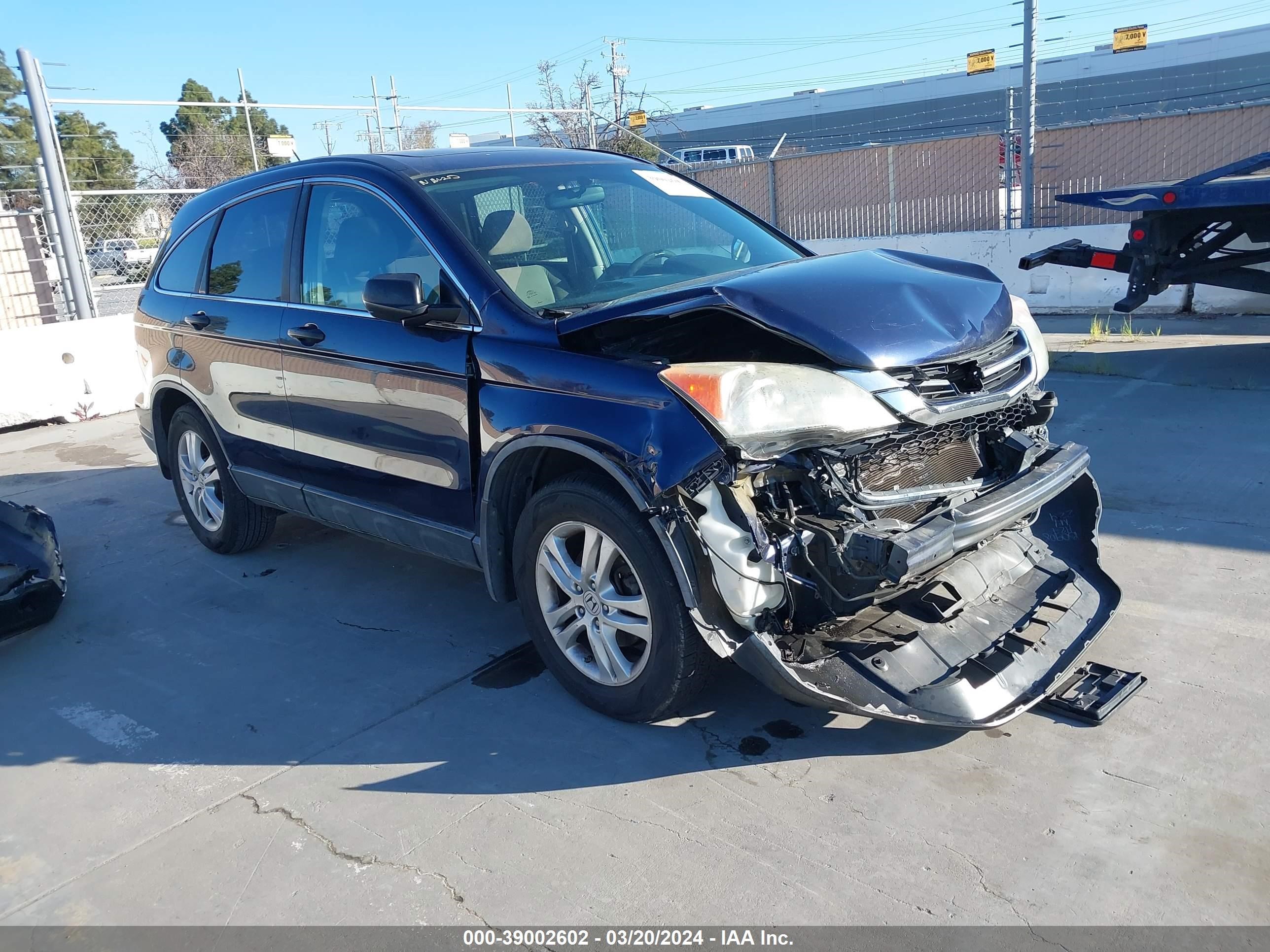 HONDA CR-V 2010 5j6re4h57al062909