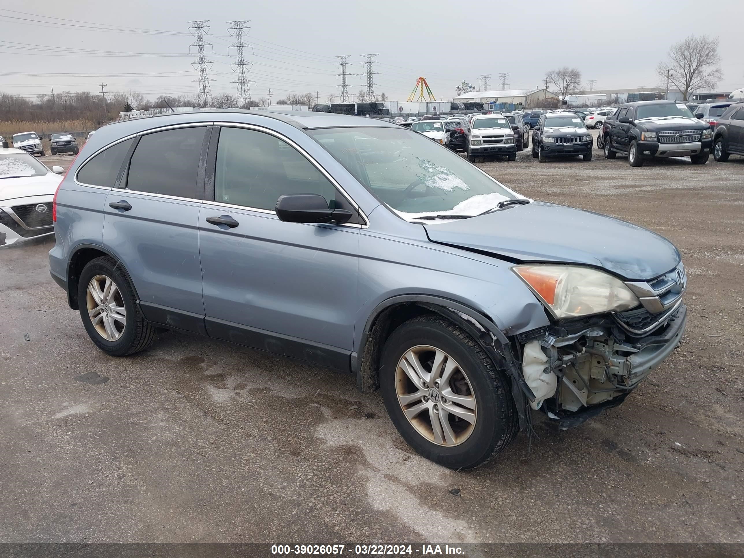 HONDA CR-V 2011 5j6re4h59bl078952