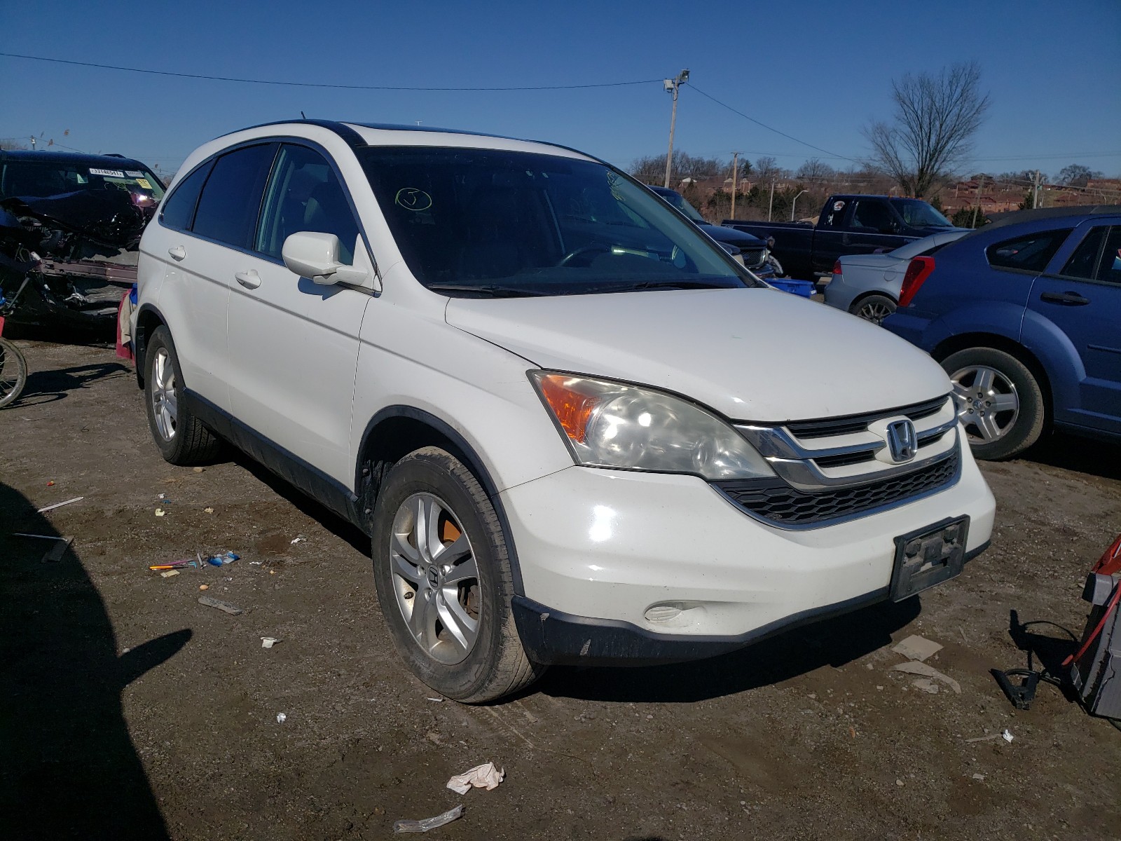 HONDA CR-V EXL 2010 5j6re4h70al032989