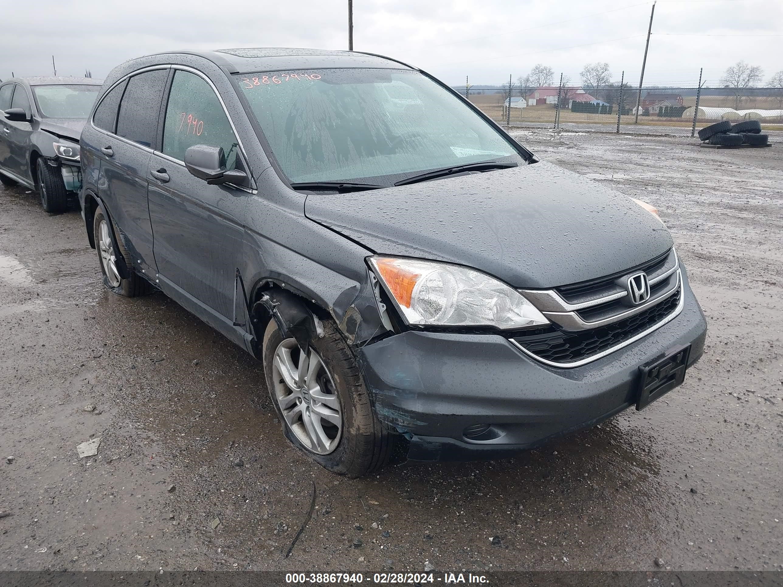 HONDA CR-V 2010 5j6re4h72al054945