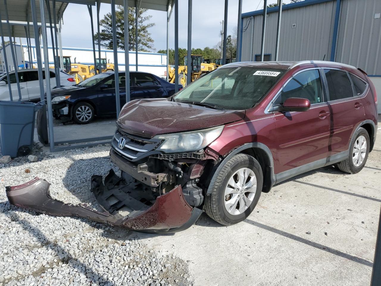 HONDA CR-V 2012 5j6rm3h70cl044883