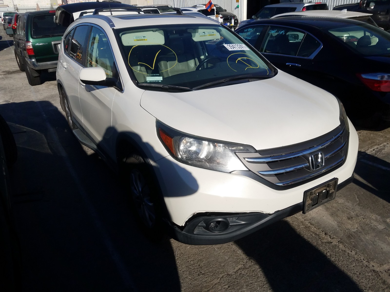 HONDA CR-V EXL 2012 5j6rm3h71cl013271