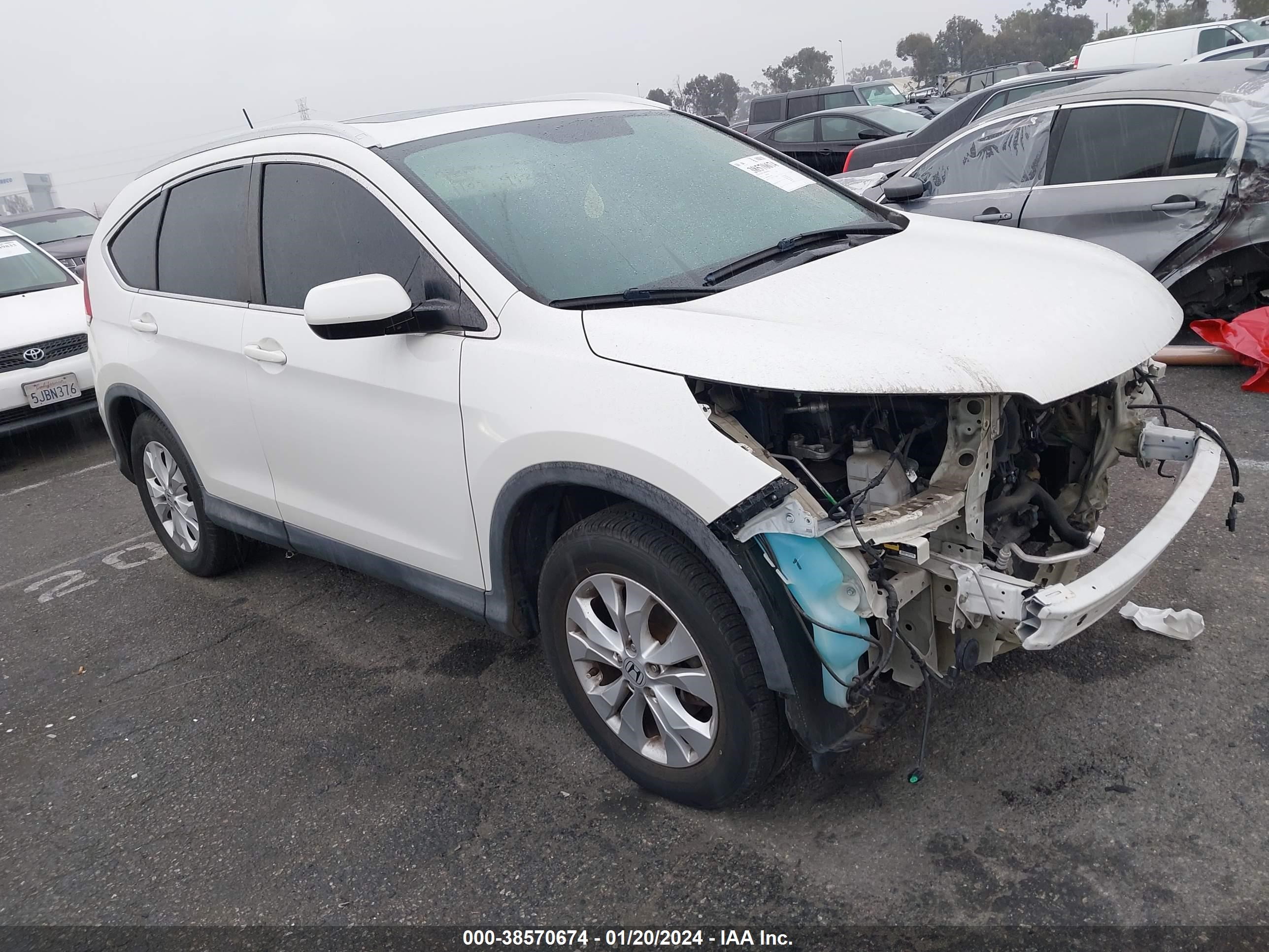 HONDA CR-V 2013 5j6rm3h74dl009670